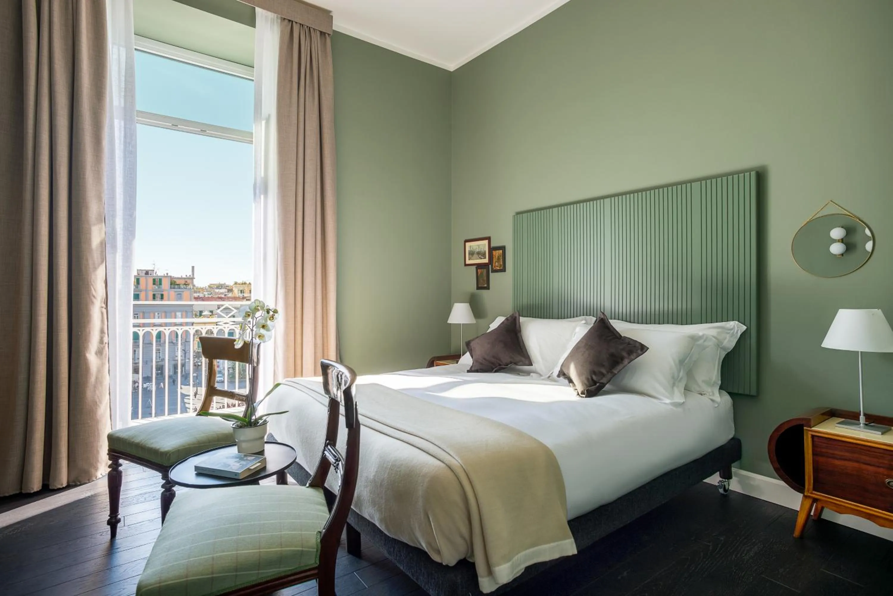 Bed in Rinuccini Relais