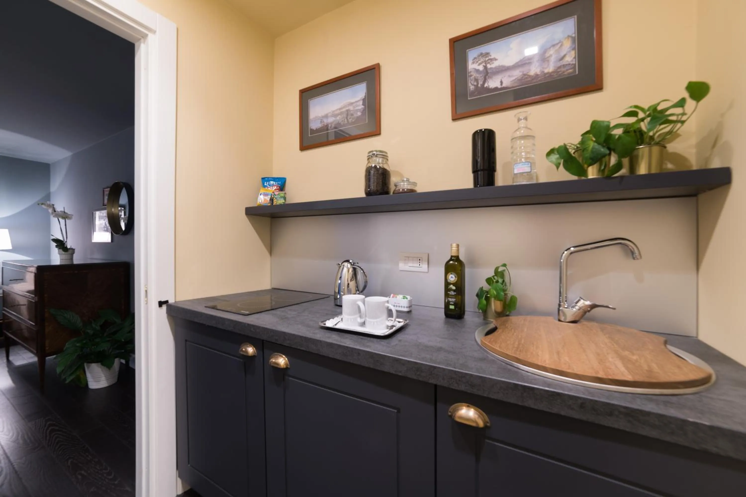 Kitchen or kitchenette in Rinuccini Relais