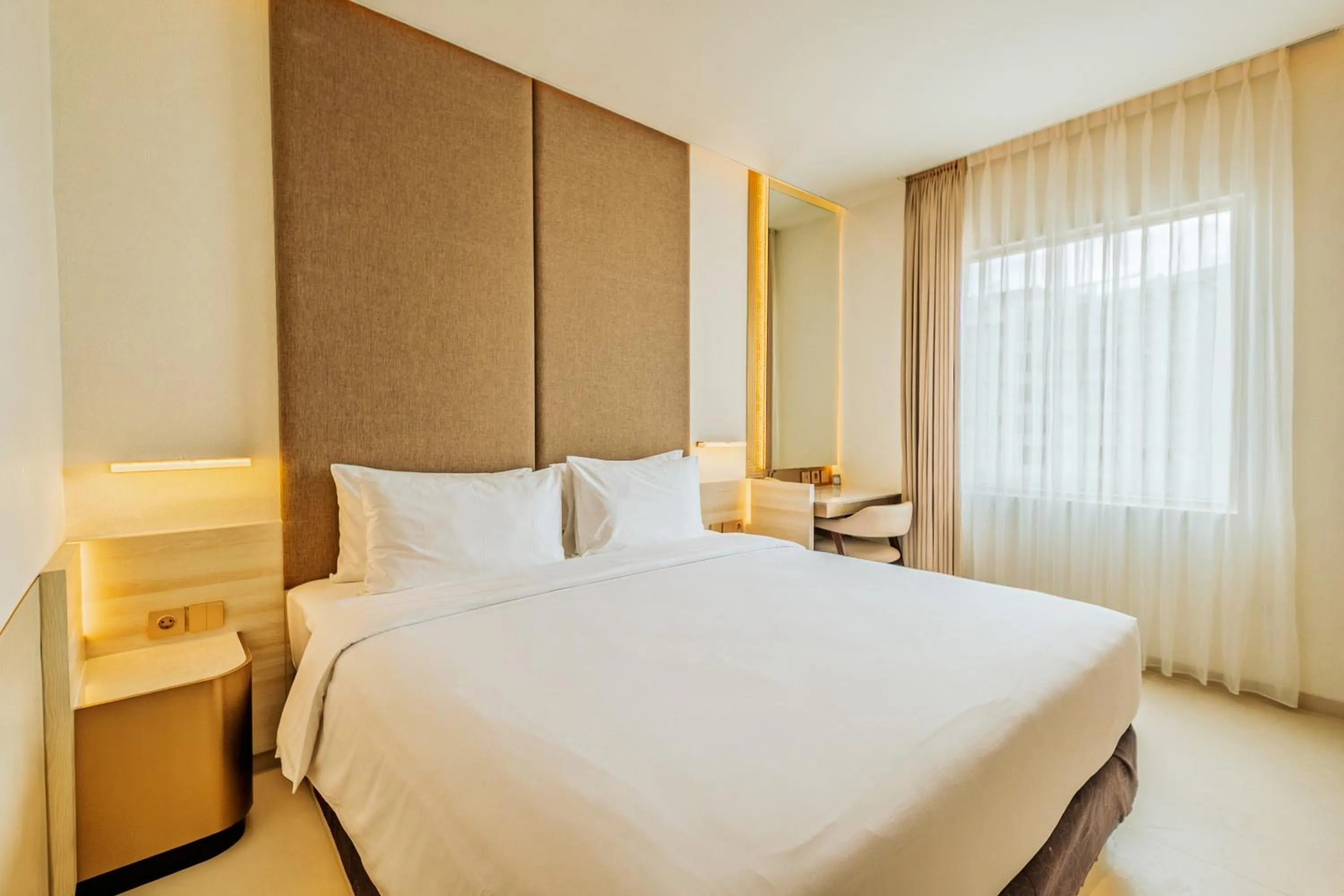 Bed in Gino Feruci Braga by KAGUM Hotels