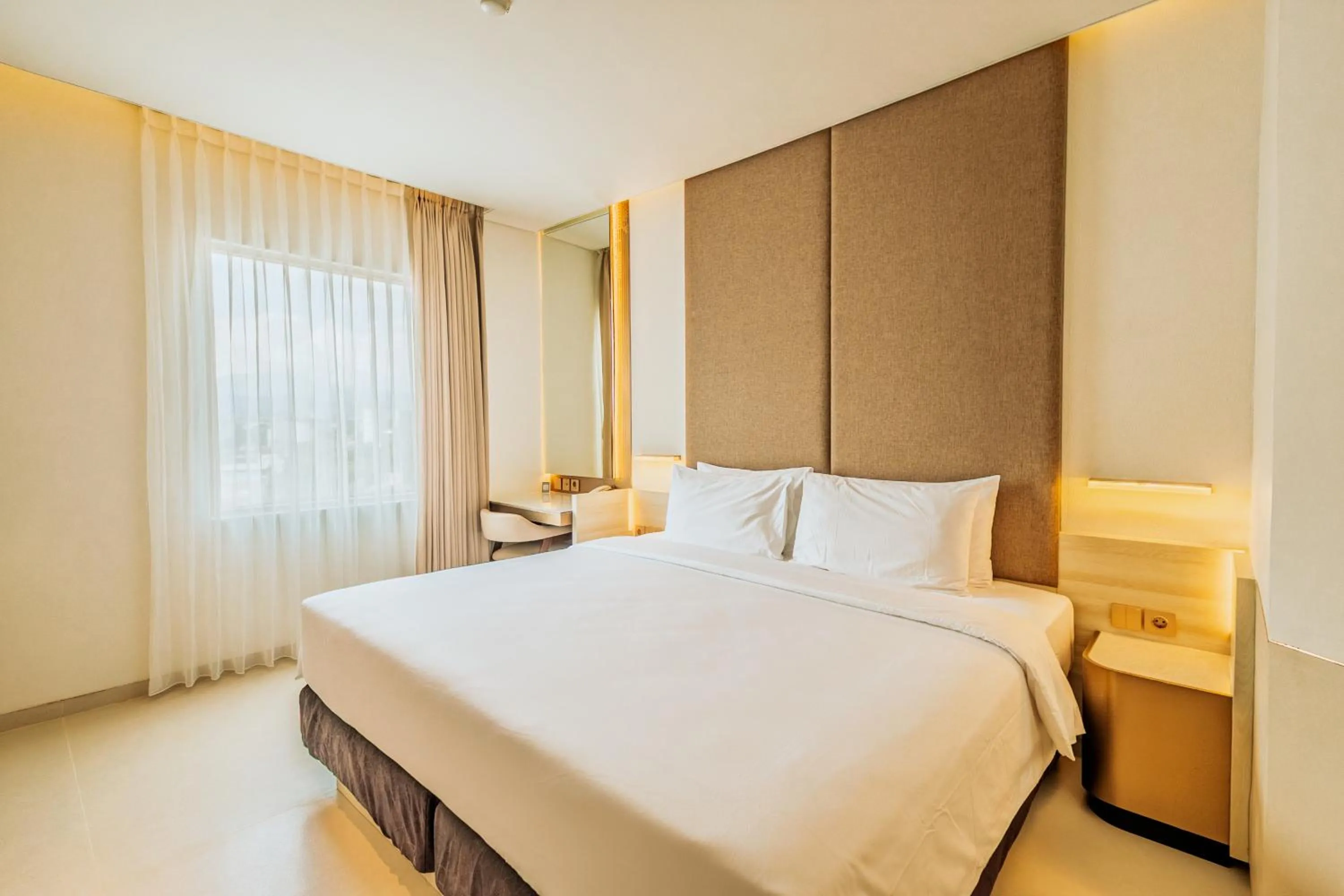 Bed in Gino Feruci Braga by KAGUM Hotels
