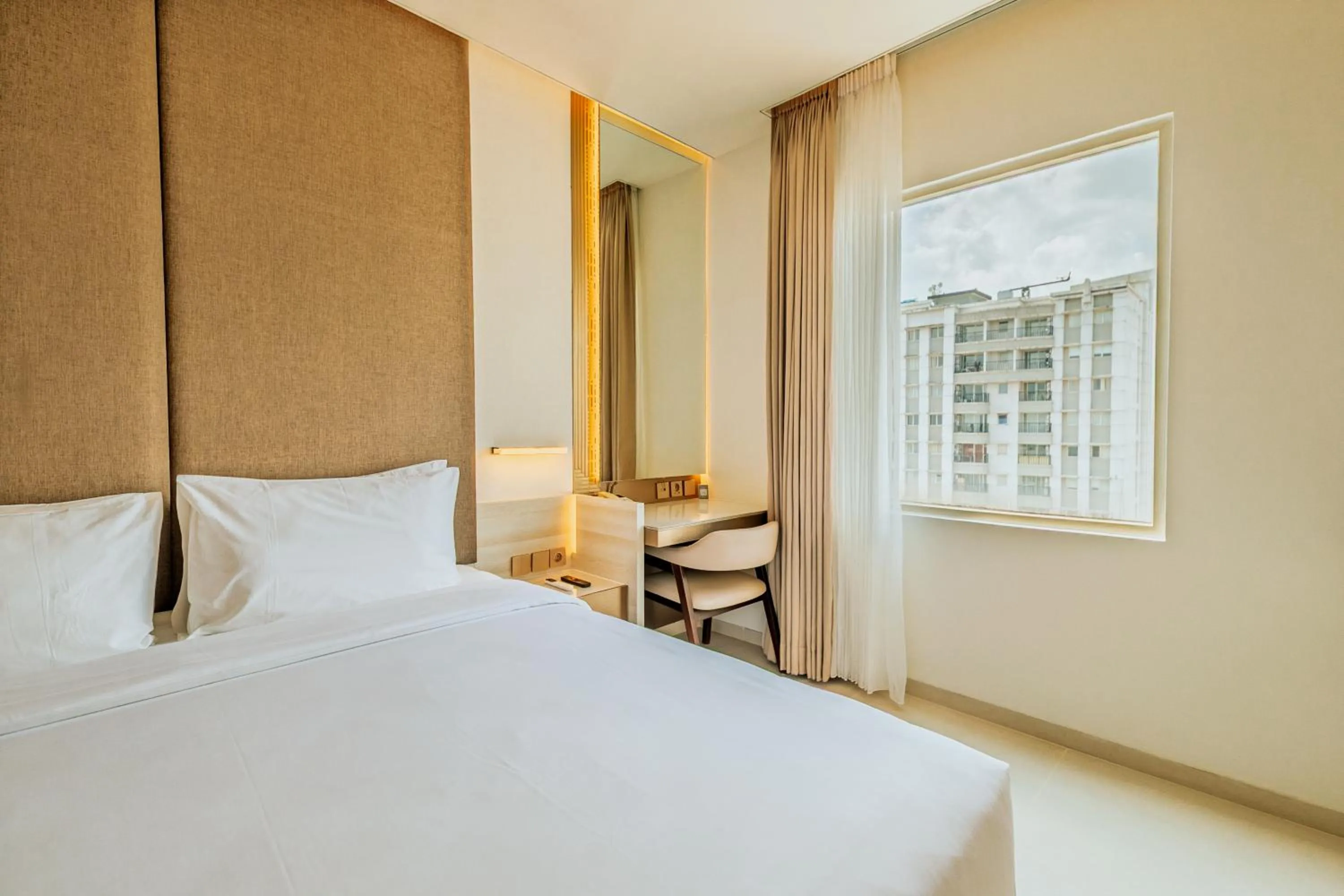 Bed in Gino Feruci Braga by KAGUM Hotels