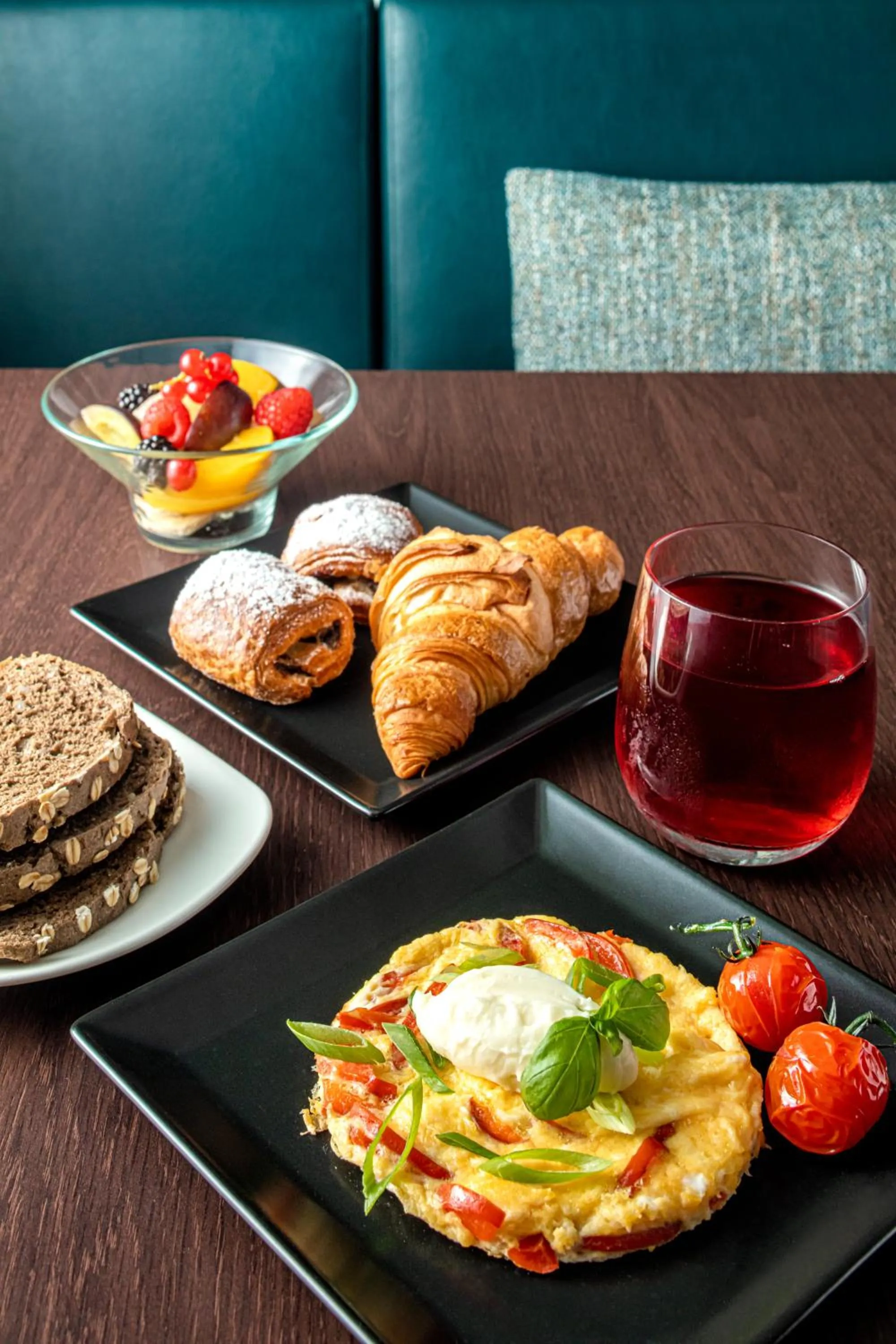 Buffet breakfast in Hermitage Hotel Prague