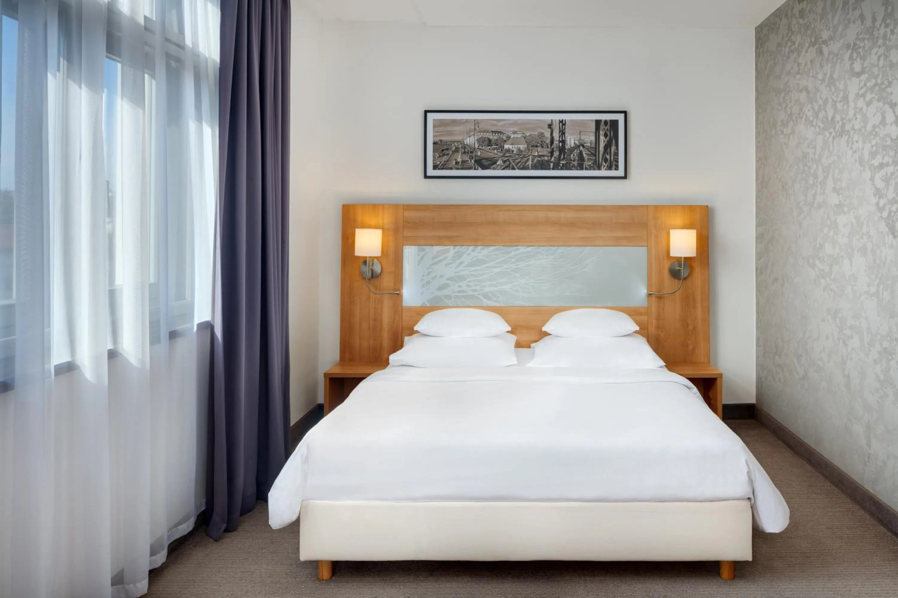 Bed in Hermitage Hotel Prague