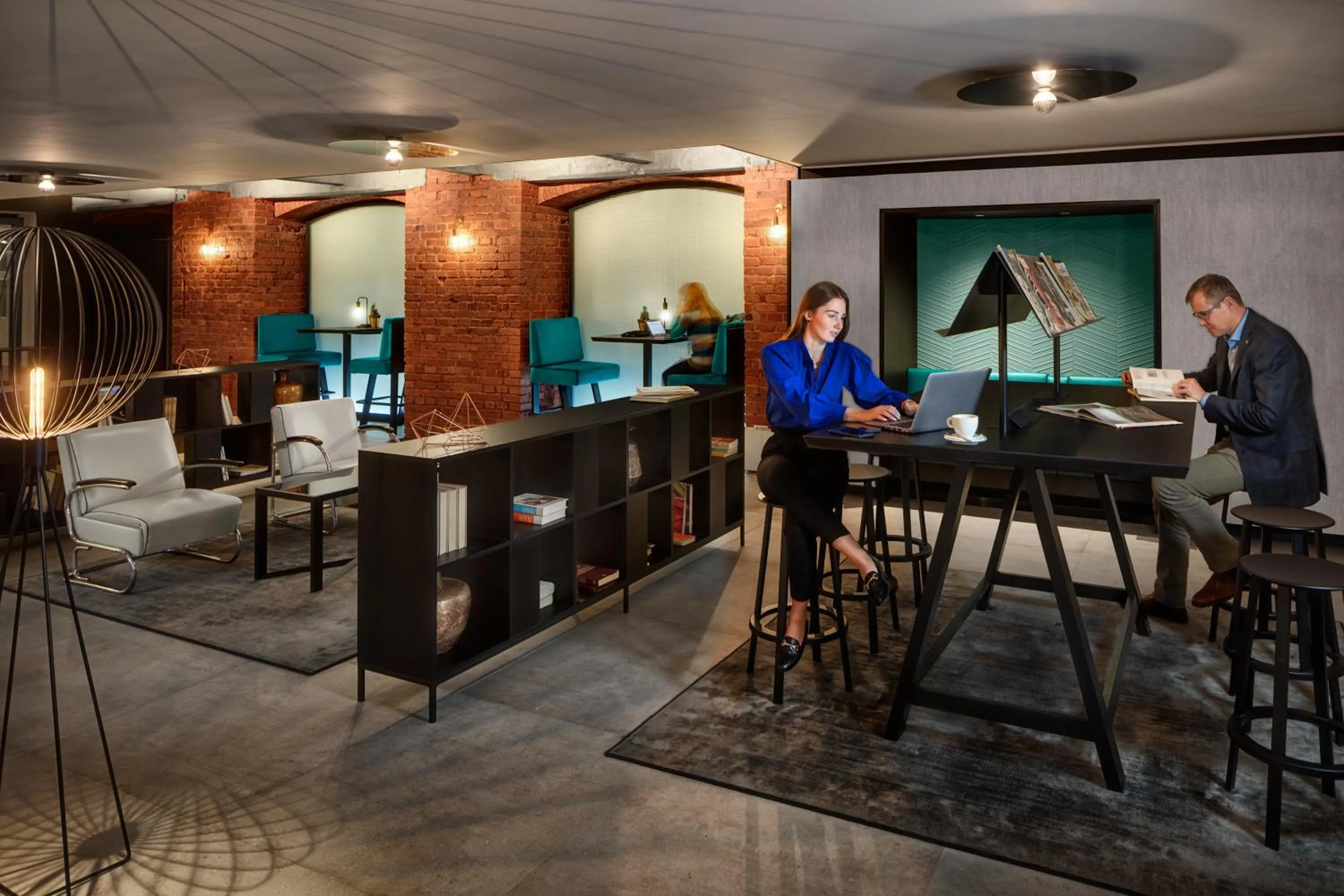 Lobby or reception in Hermitage Hotel Prague