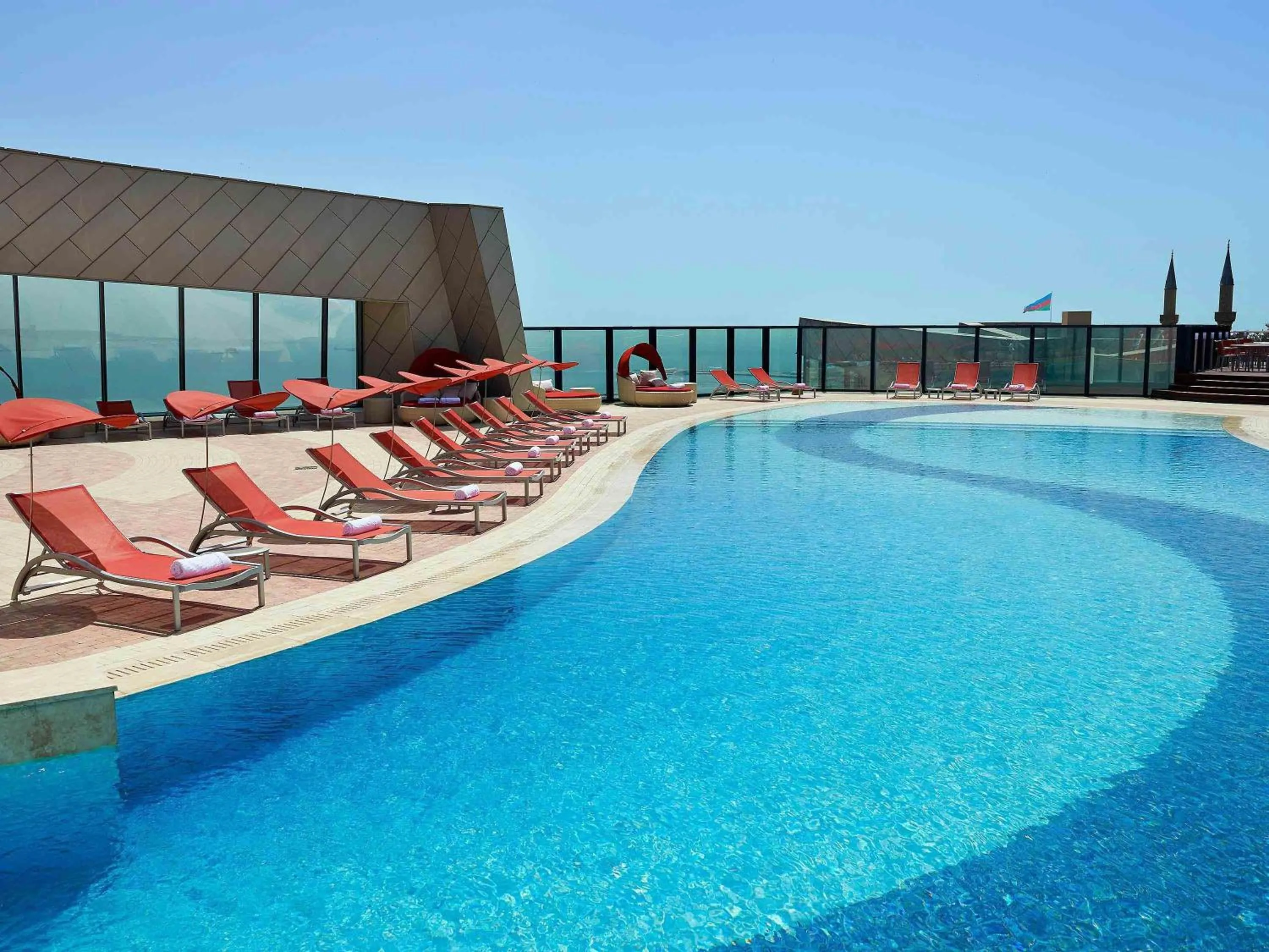 Spa and wellness centre/facilities in Fairmont Baku, Flame Towers