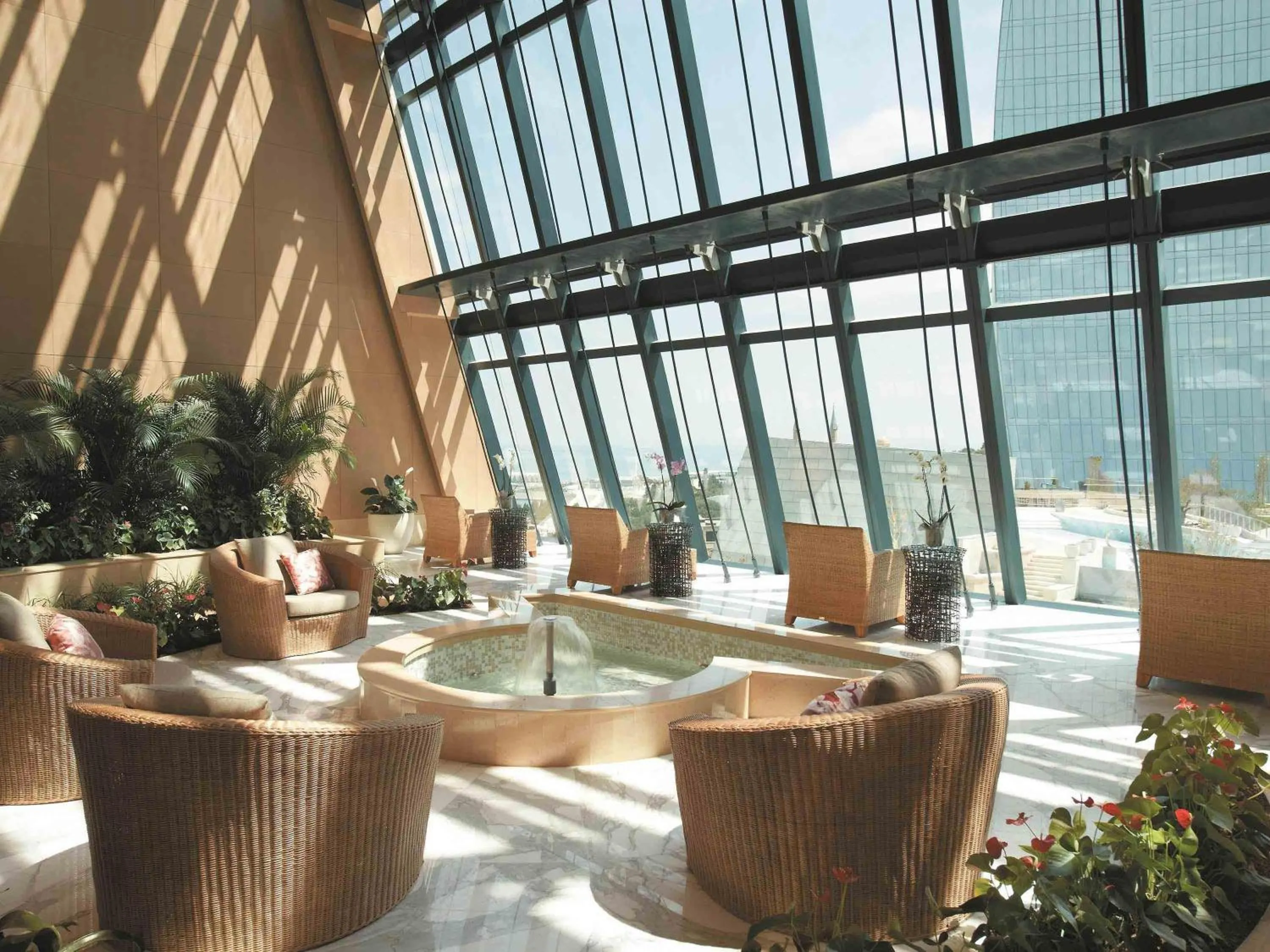 Spa and wellness centre/facilities in Fairmont Baku, Flame Towers