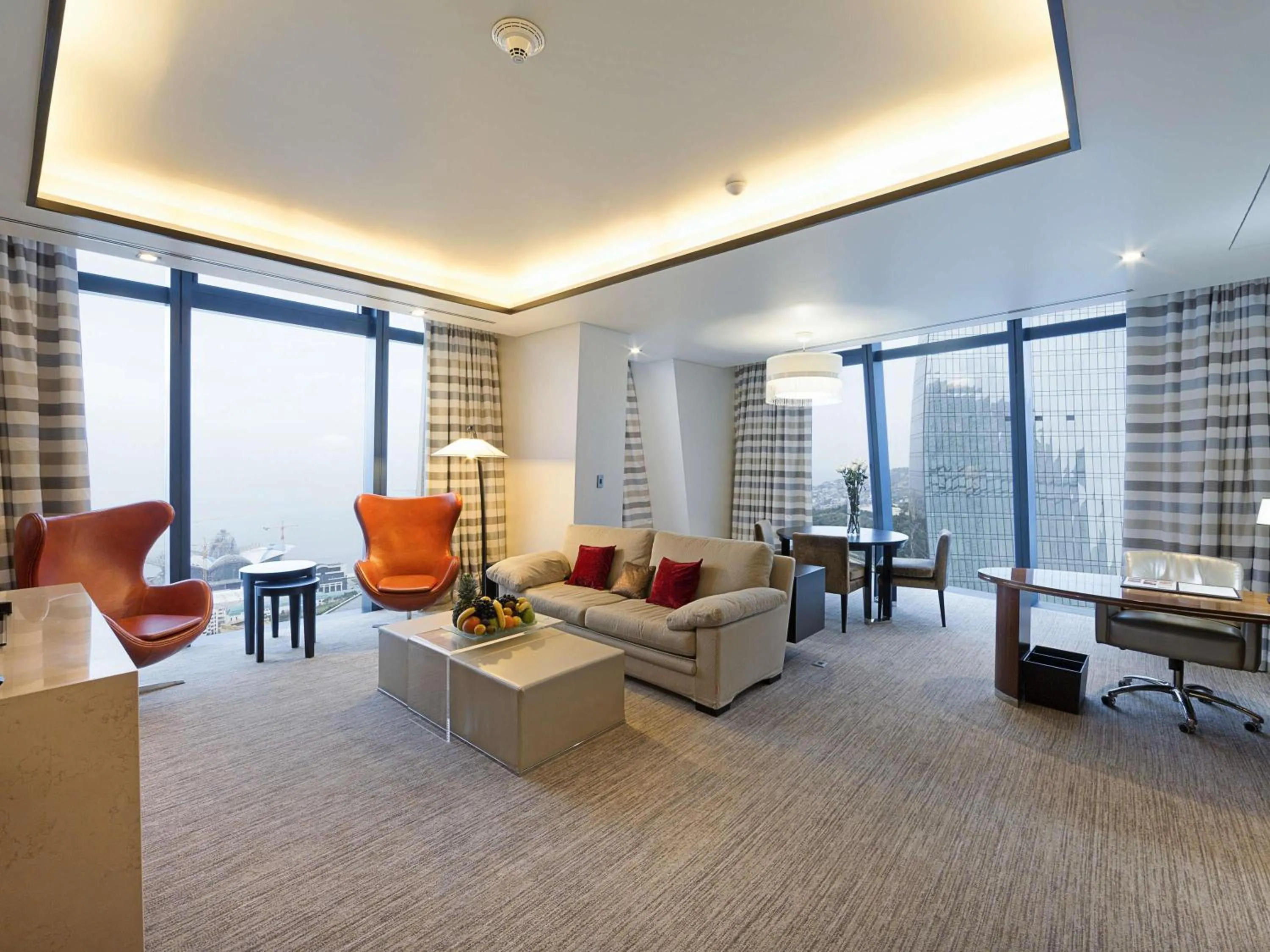 Bedroom in Fairmont Baku, Flame Towers