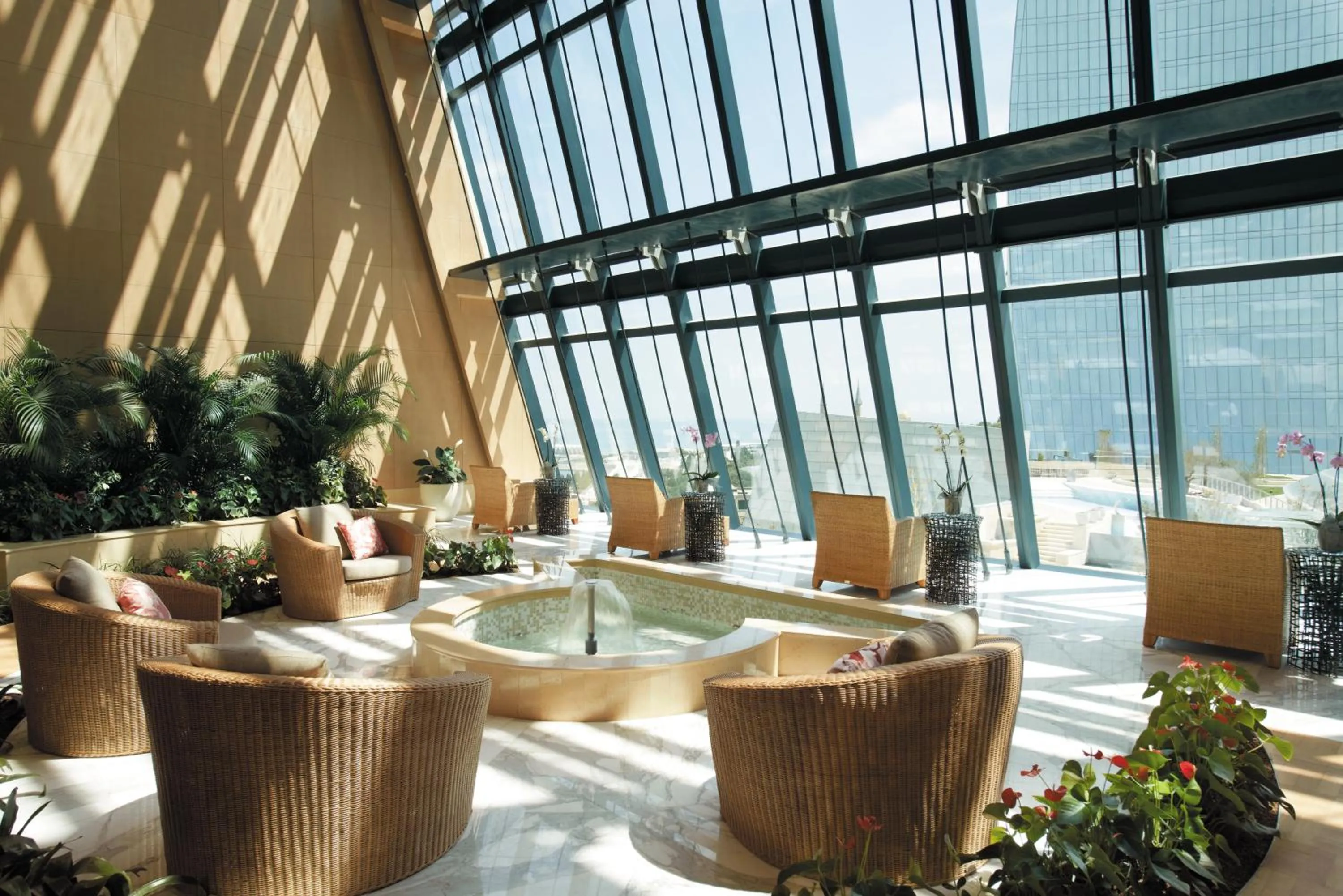 Spa and wellness centre/facilities in Fairmont Baku, Flame Towers