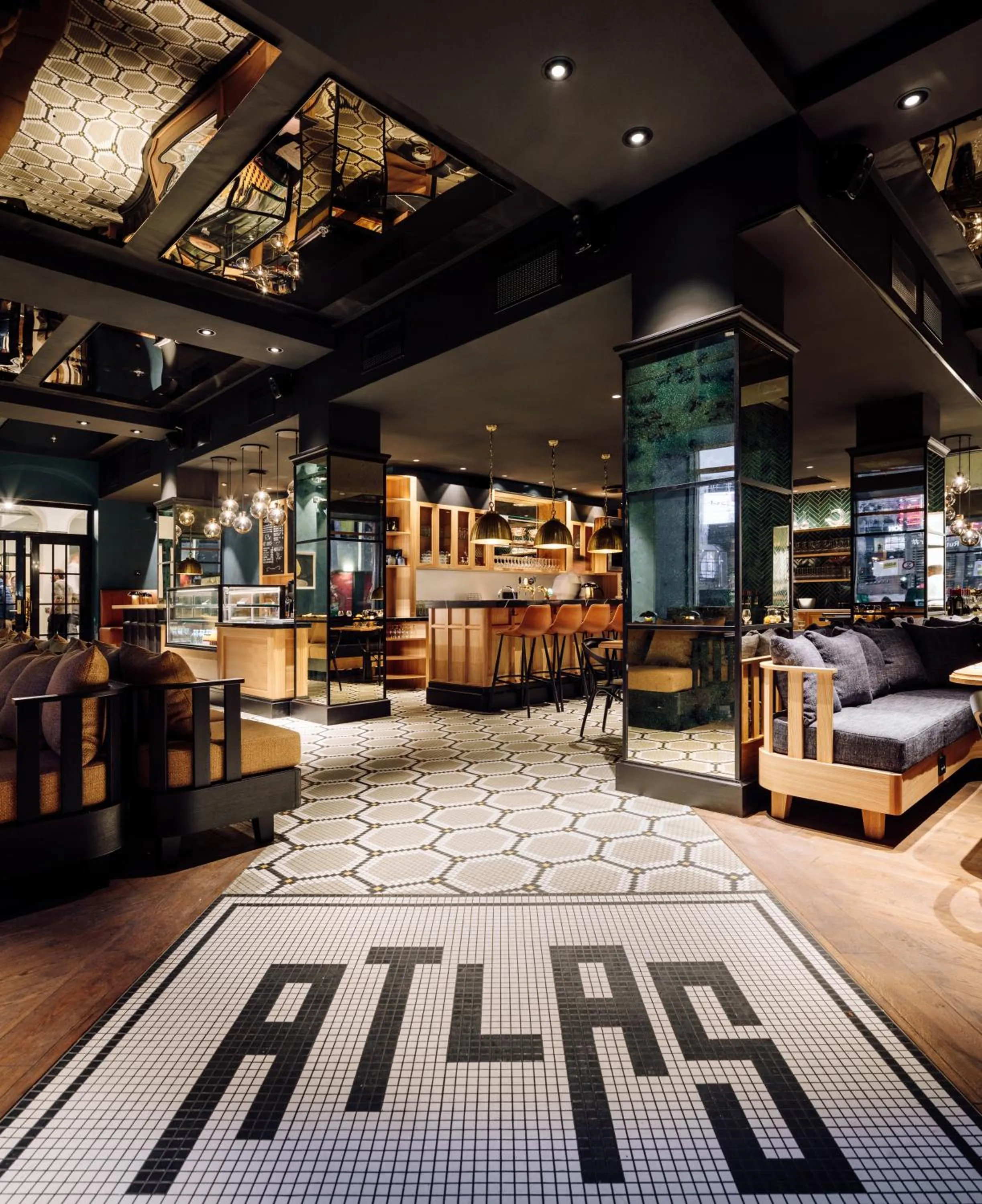 Dining area in Amerikalinjen