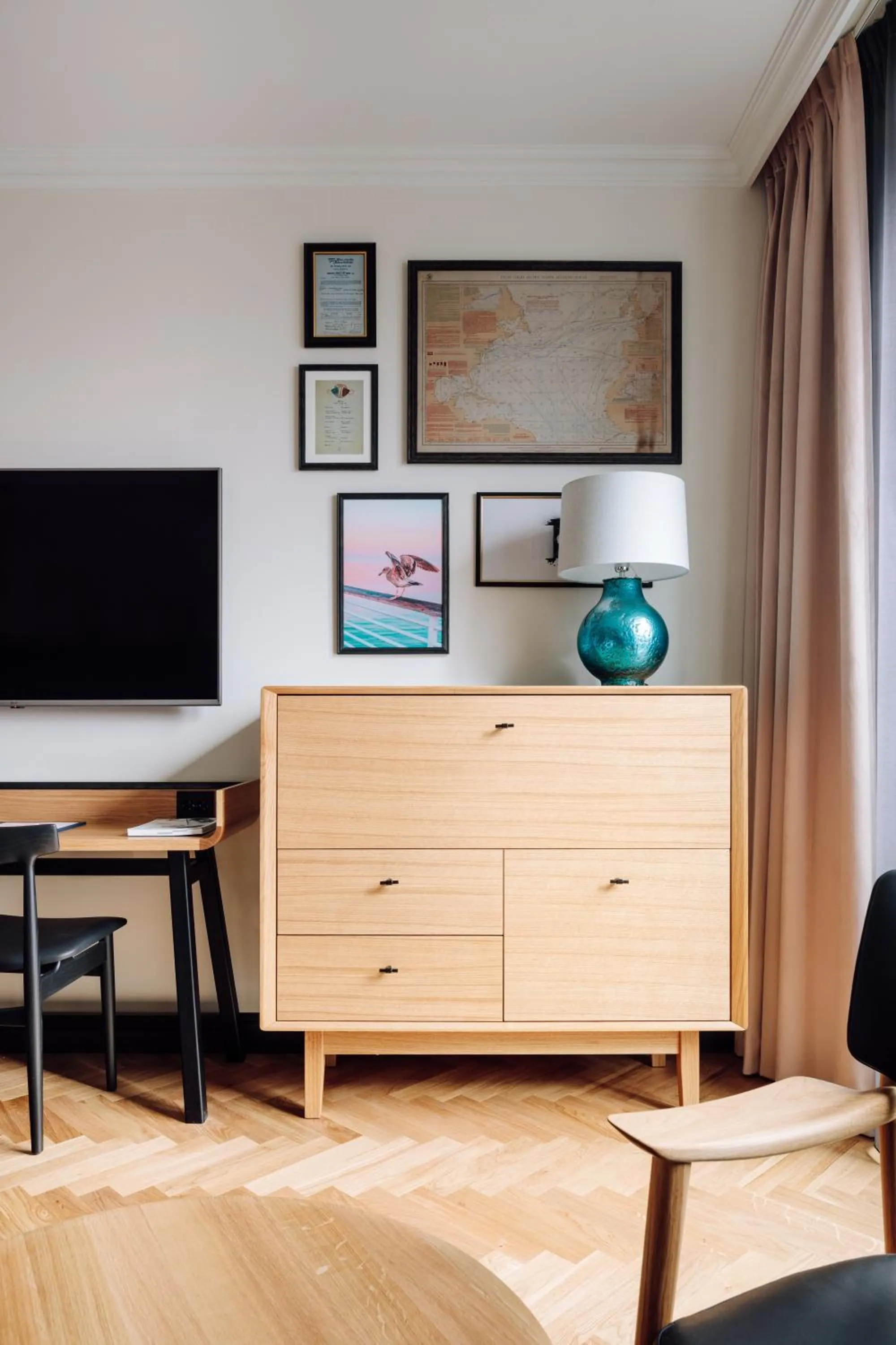 Living room in Amerikalinjen