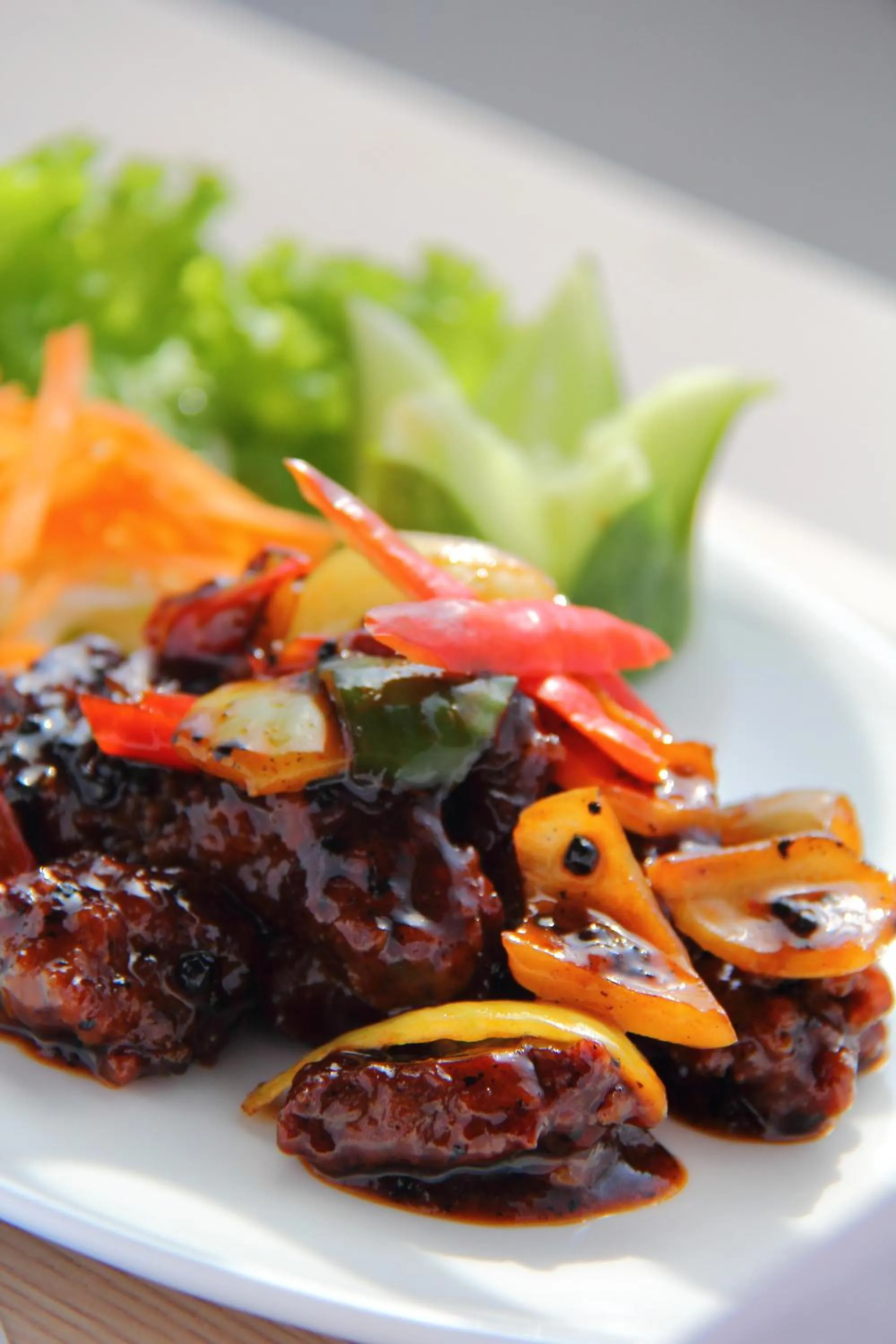 Food close-up in Tjokro Hotel Klaten