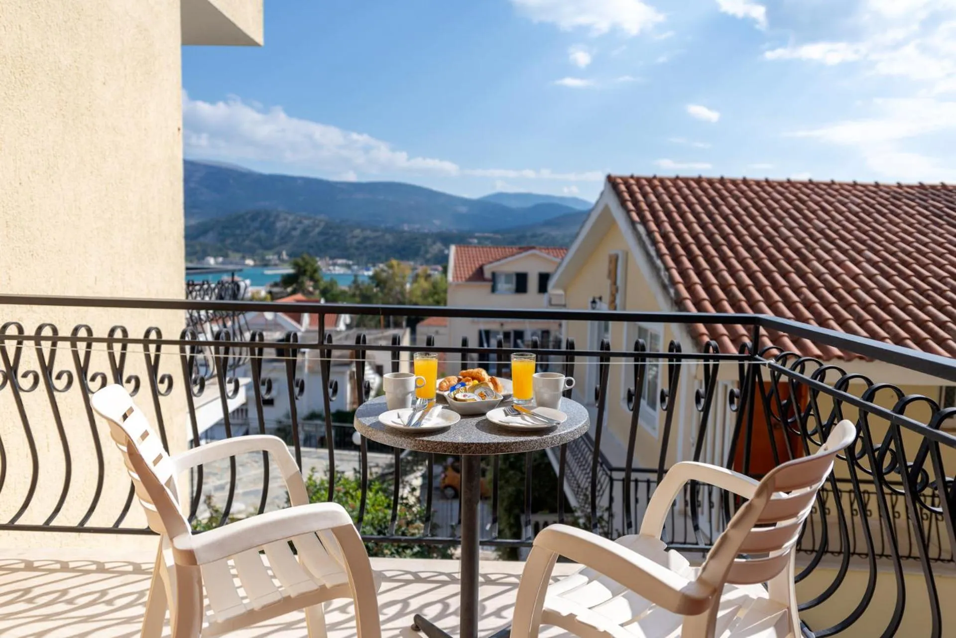 Balcony/Terrace in Europe Hotel