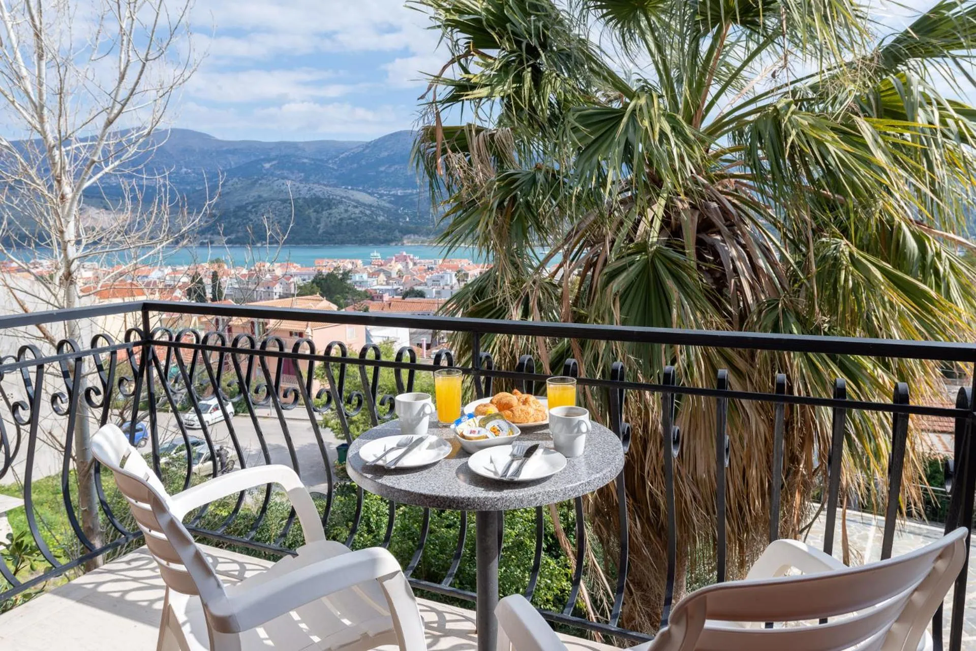 Balcony/Terrace in Europe Hotel