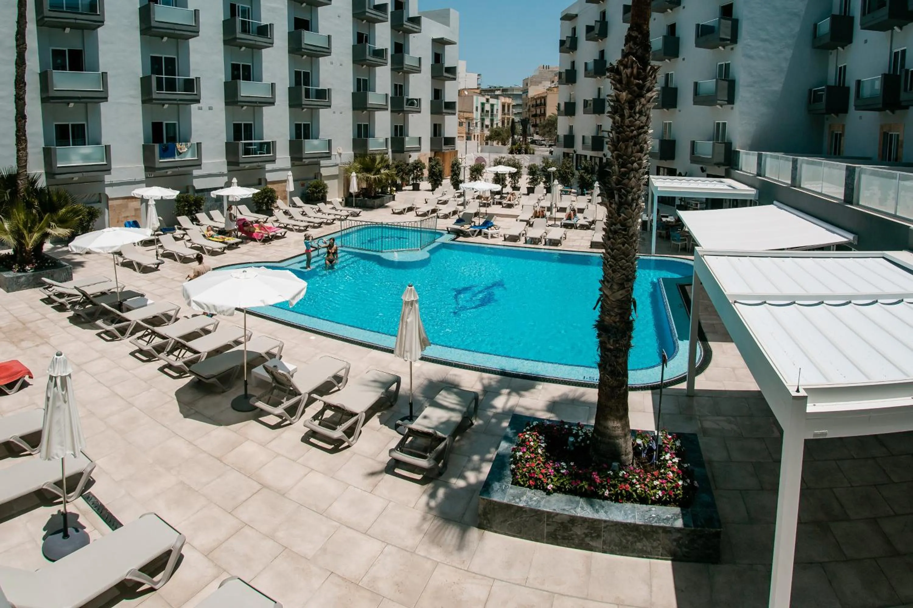 People in Pebbles Resort