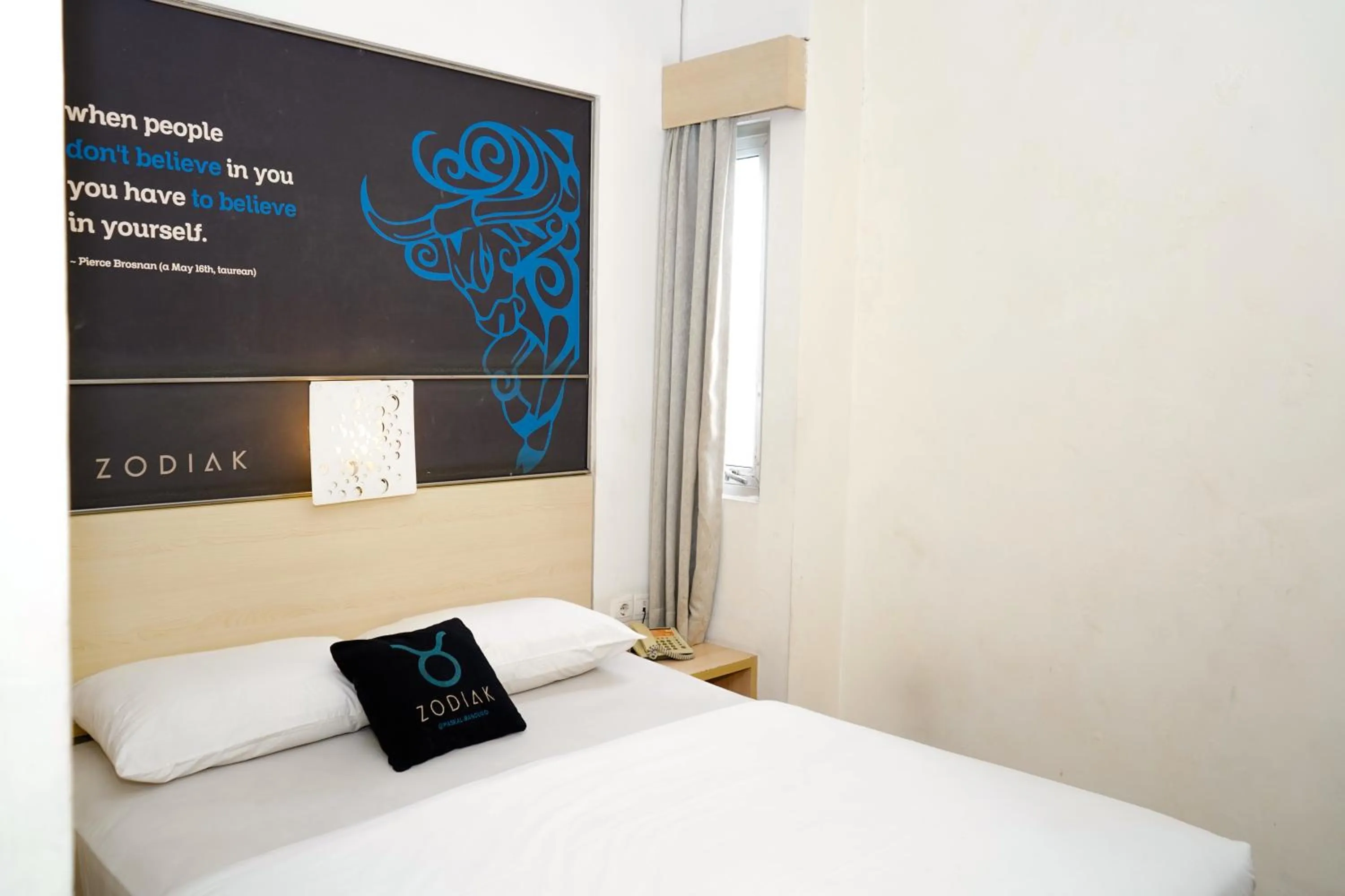 Bed in Zodiak Paskal by KAGUM Hotels