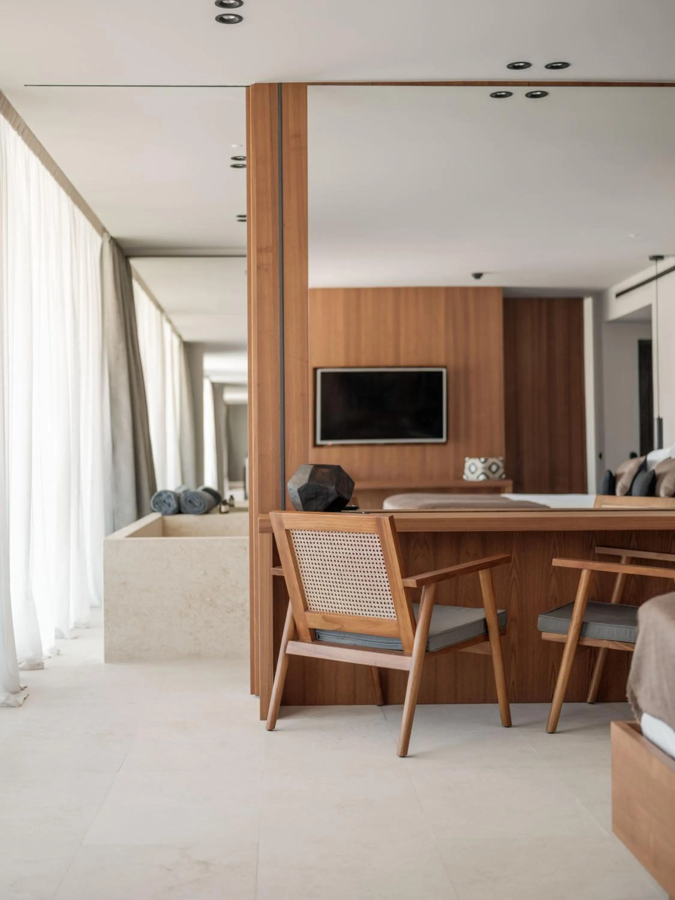 Living room in OKU Ibiza