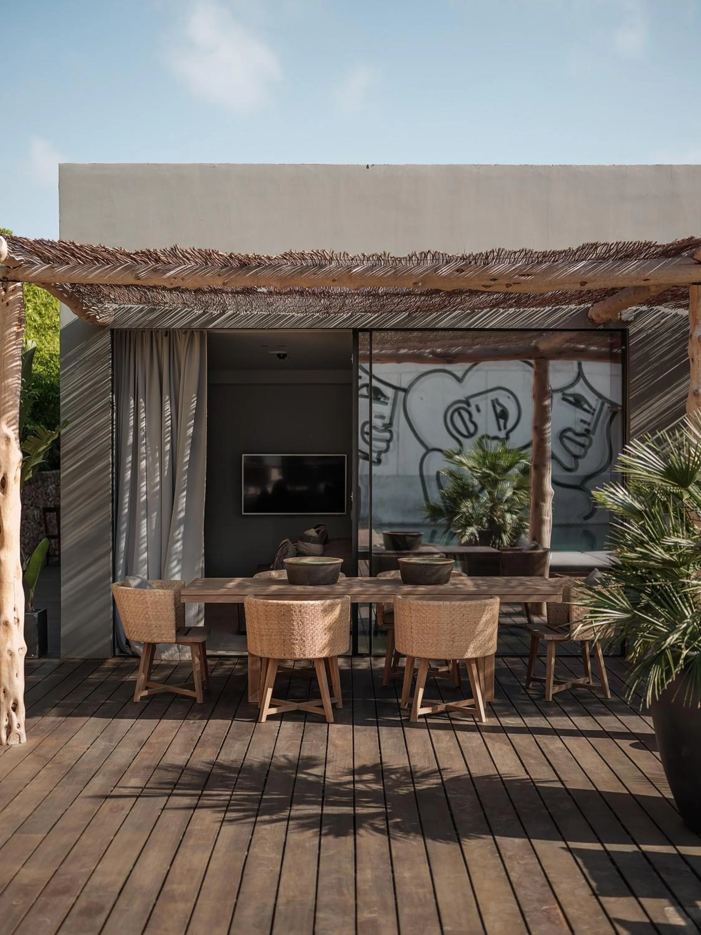Balcony/Terrace in OKU Ibiza