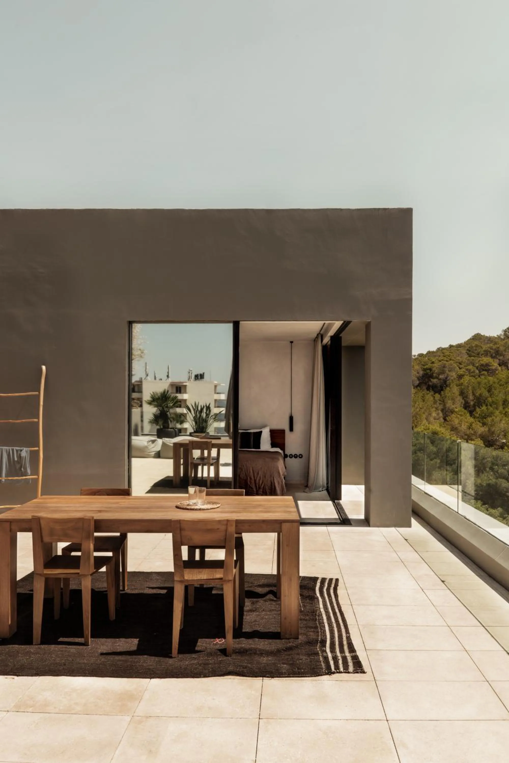 Balcony/Terrace in OKU Ibiza