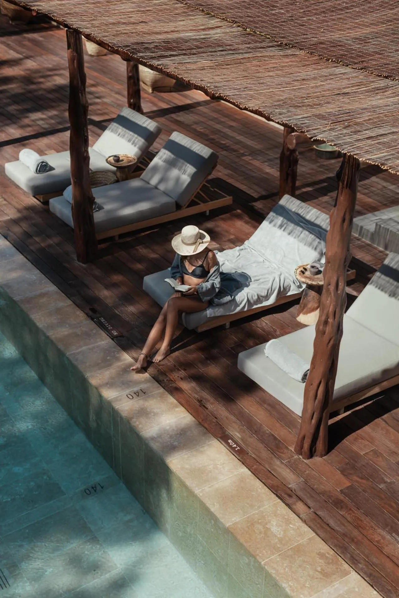 Swimming pool in OKU Ibiza