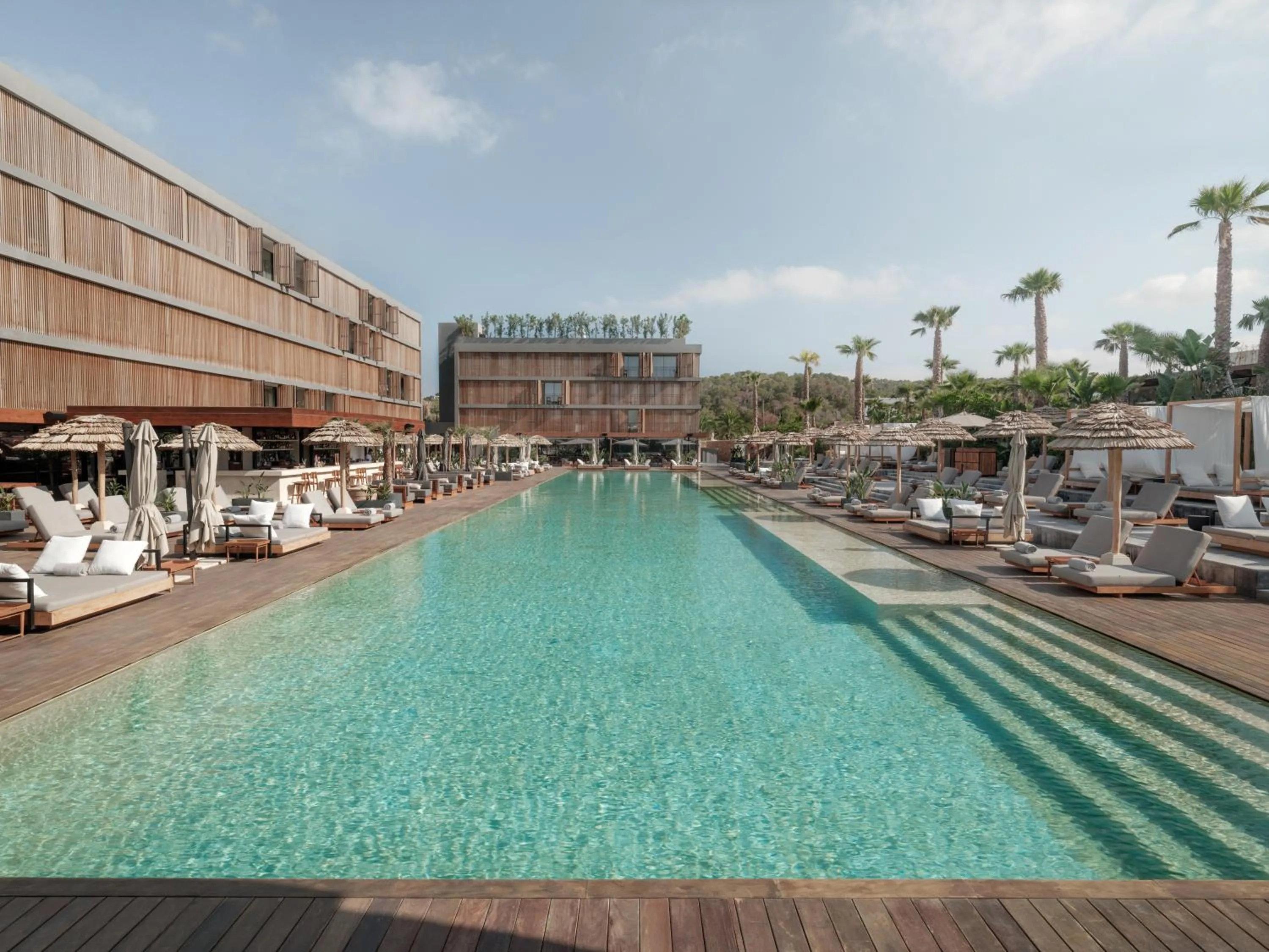 Swimming pool in OKU Ibiza