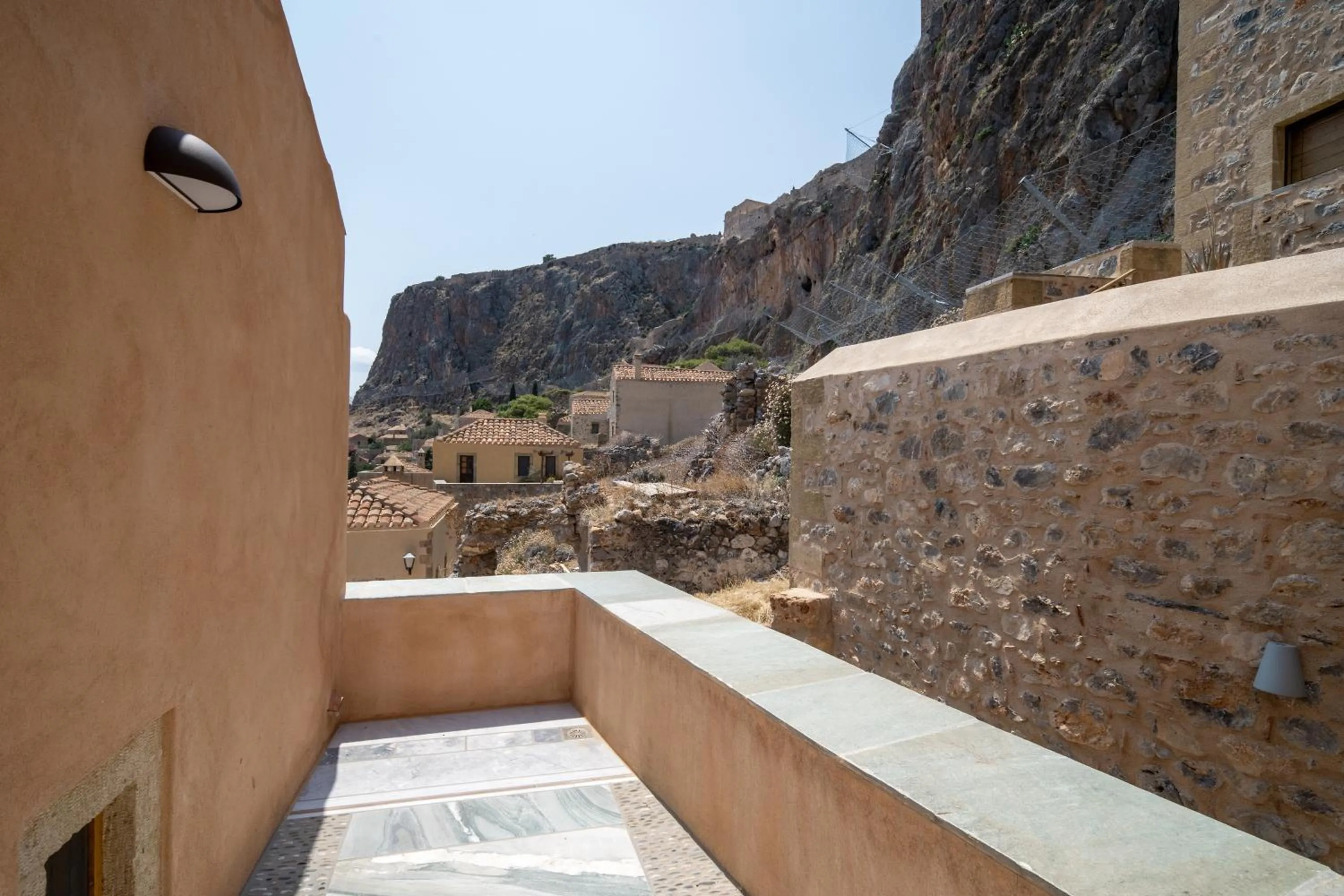 Balcony/Terrace in Bastione Malvasia Hotel (ex New Malvasia)