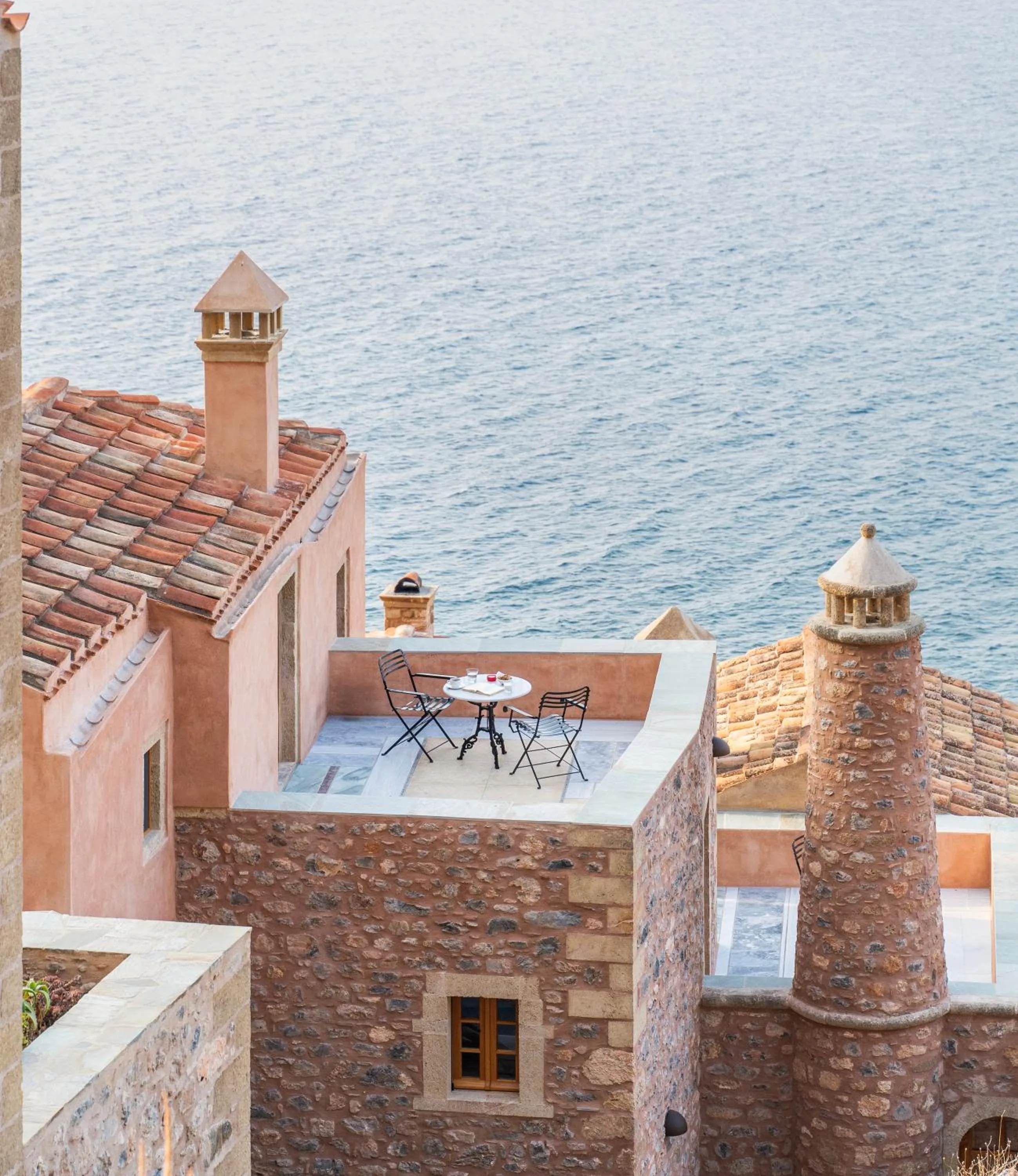 Balcony/Terrace in Bastione Malvasia Hotel (ex New Malvasia)