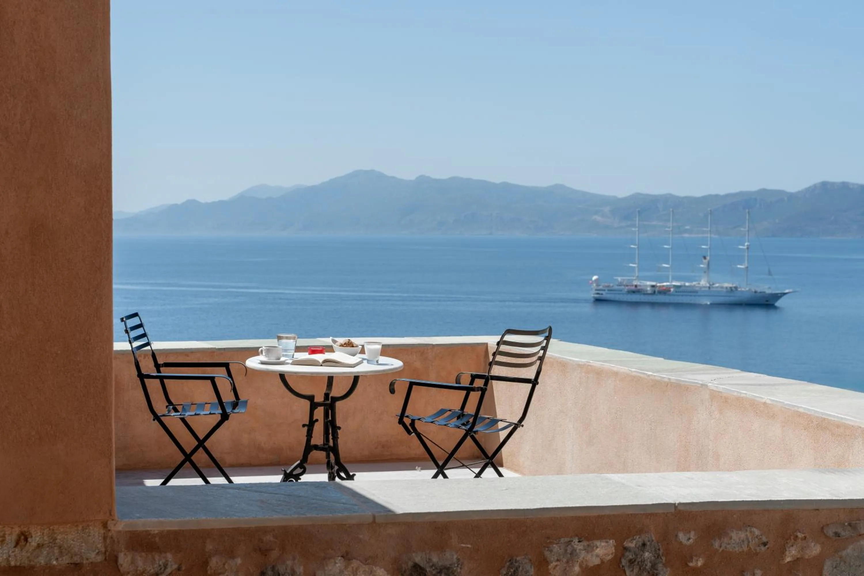 Balcony/Terrace in Bastione Malvasia Hotel (ex New Malvasia)