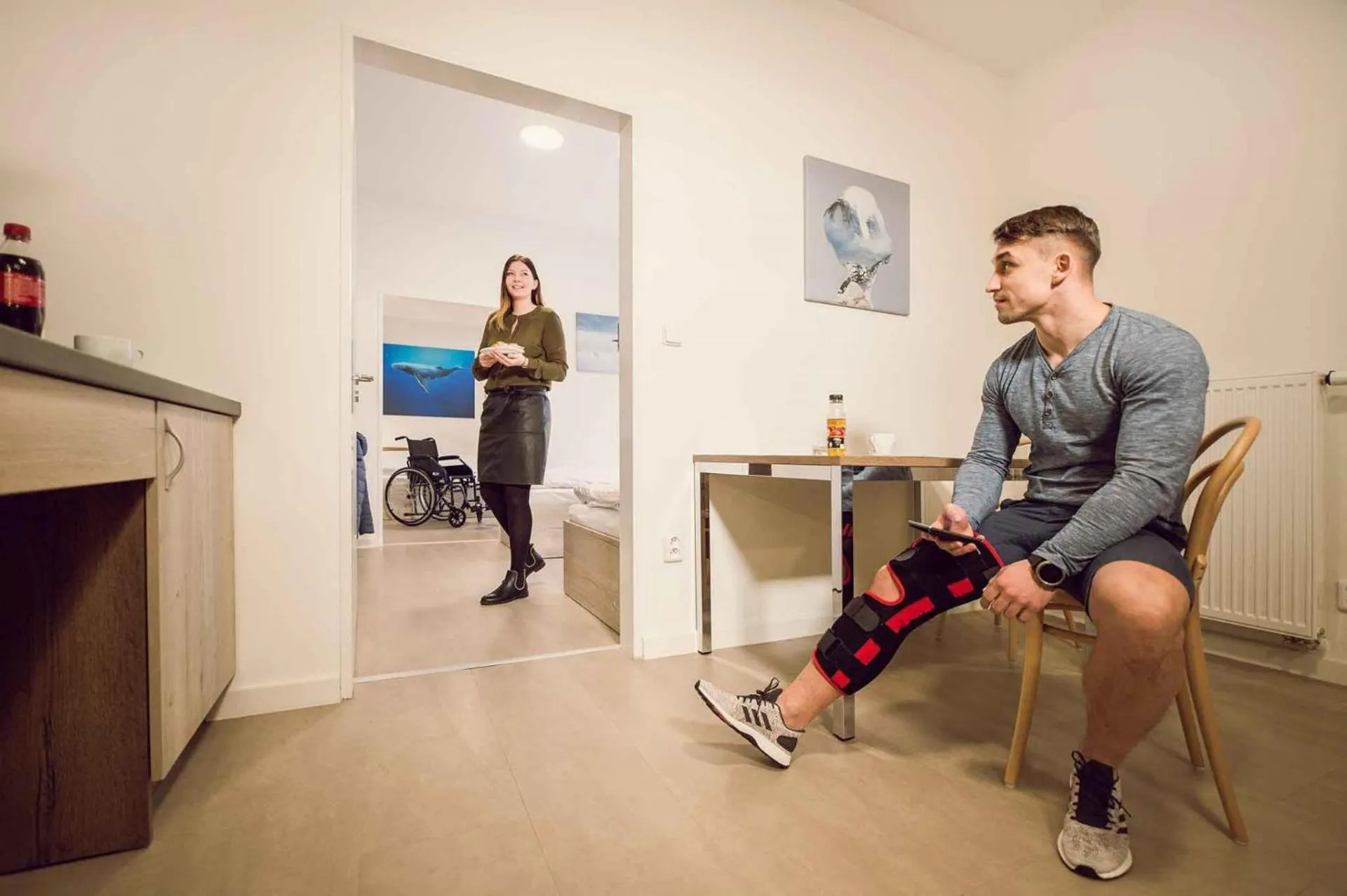 group of guests in Kings Residence