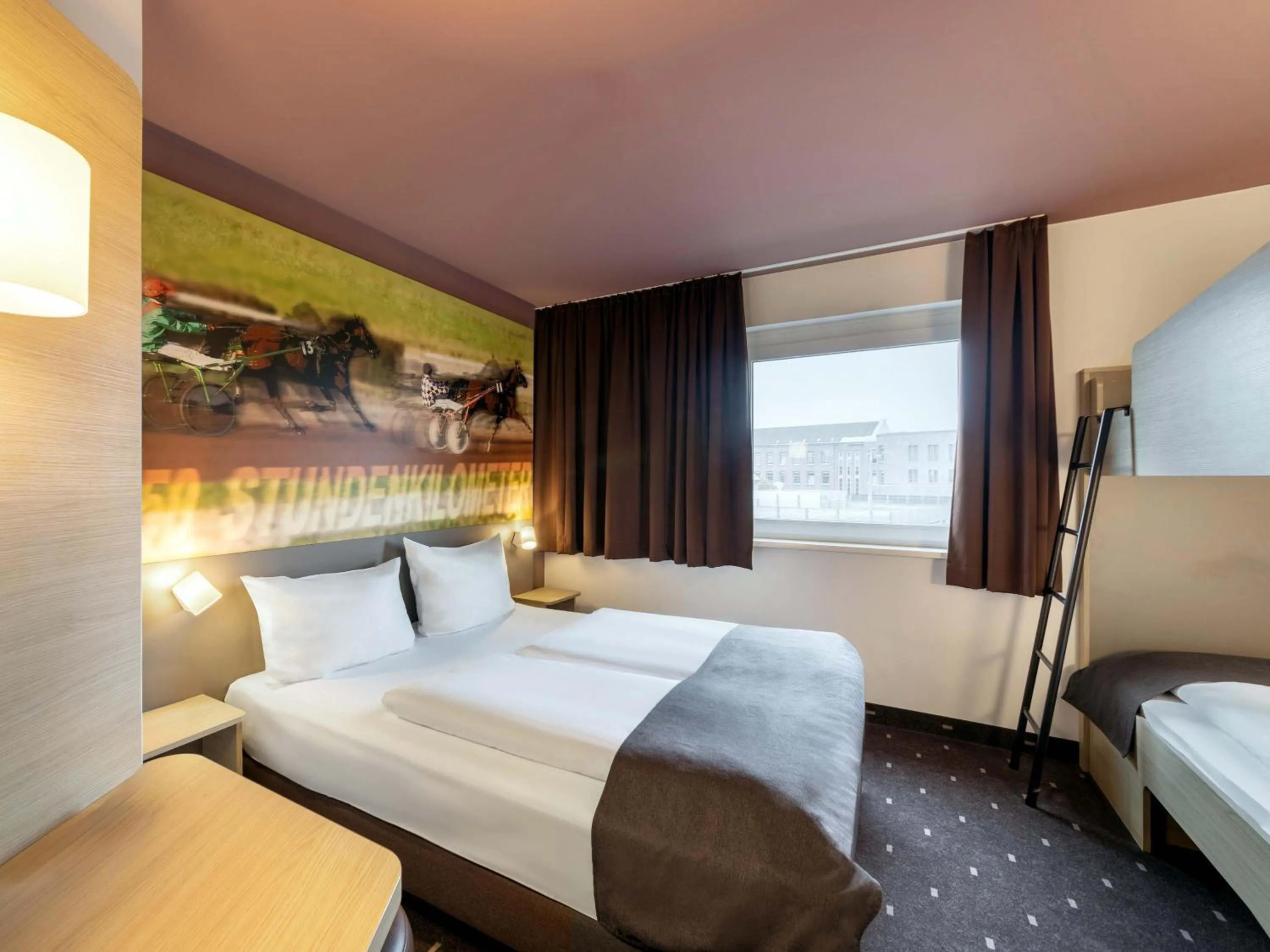 Photo of the whole room, Bed in B&B Hotel Mönchengladbach