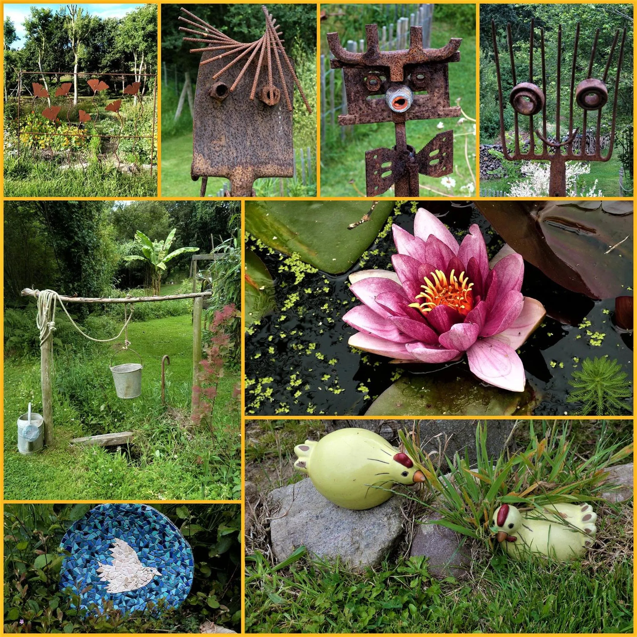 Decorative detail in La Fontaine de Resnel