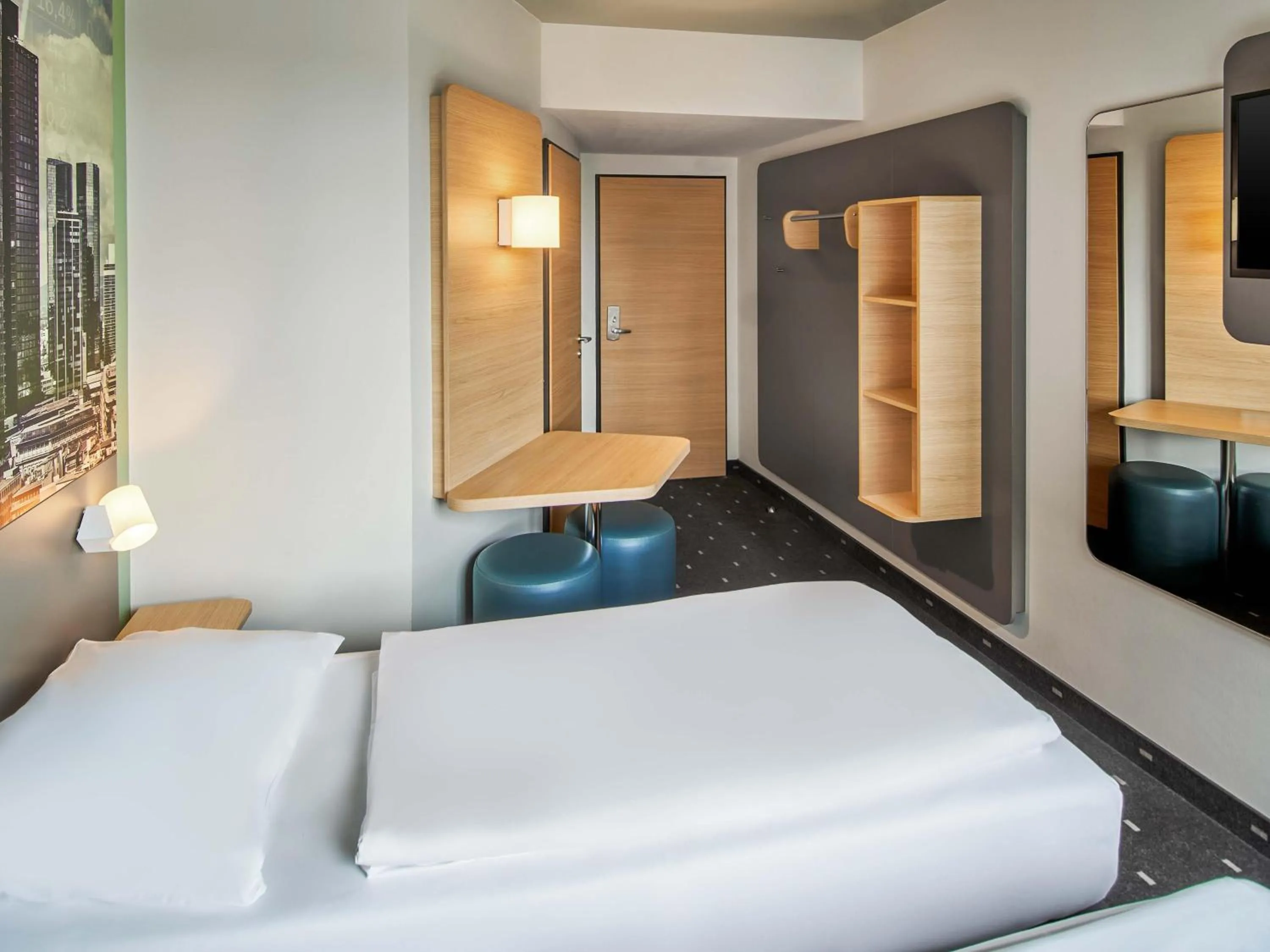 Bed in B&B Hotel Frankfurt-West