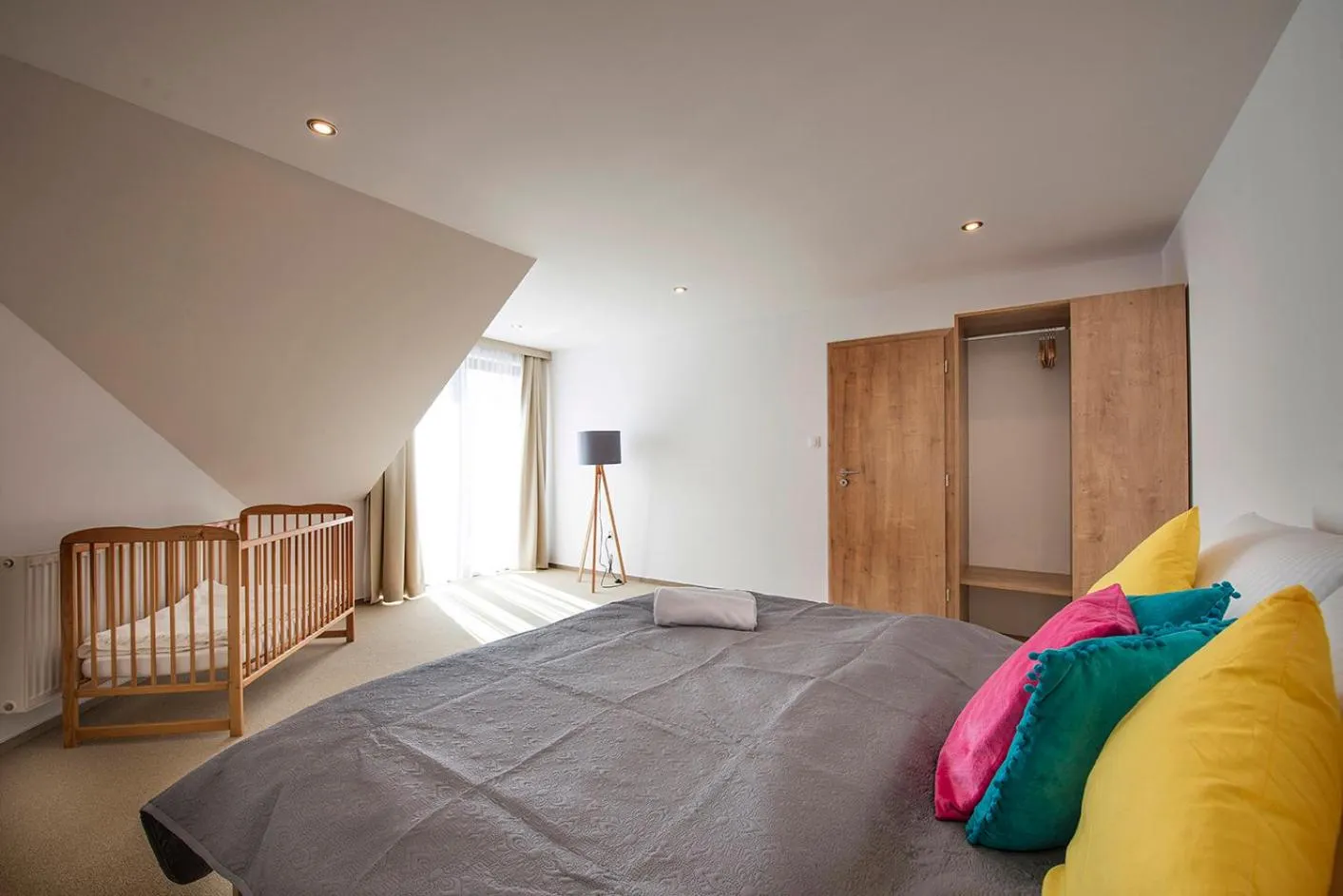 Bed in Villa Bellevue Wellness