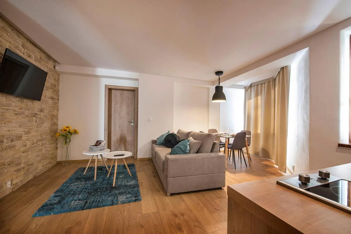 Living room in Villa Bellevue Wellness