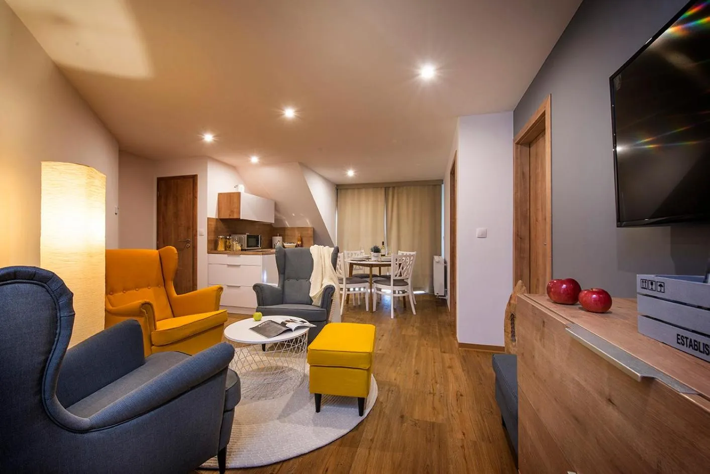 Kitchen or kitchenette in Villa Bellevue Wellness