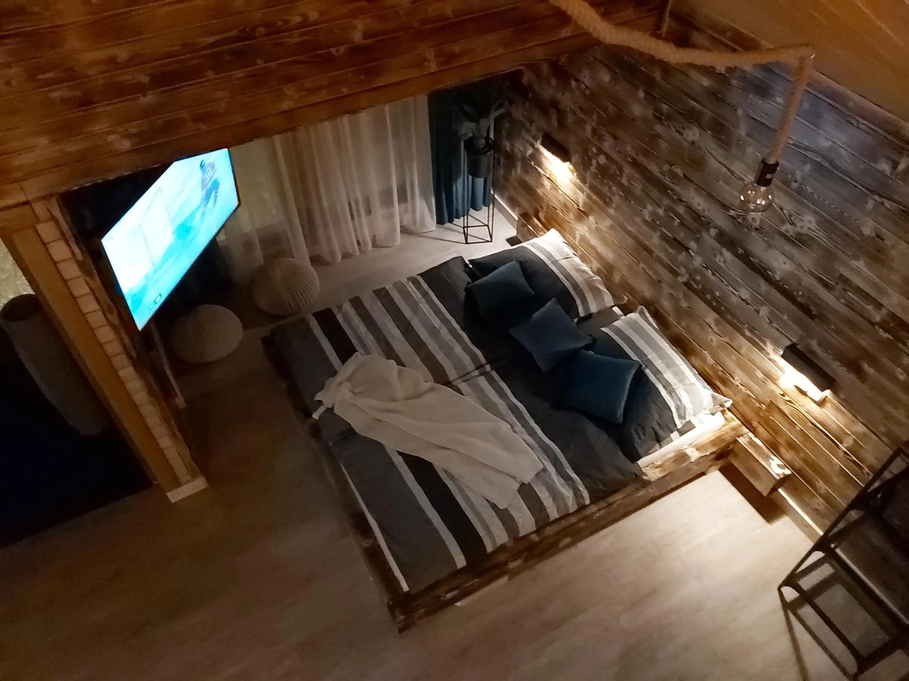 Bed in Villa Bellevue Wellness