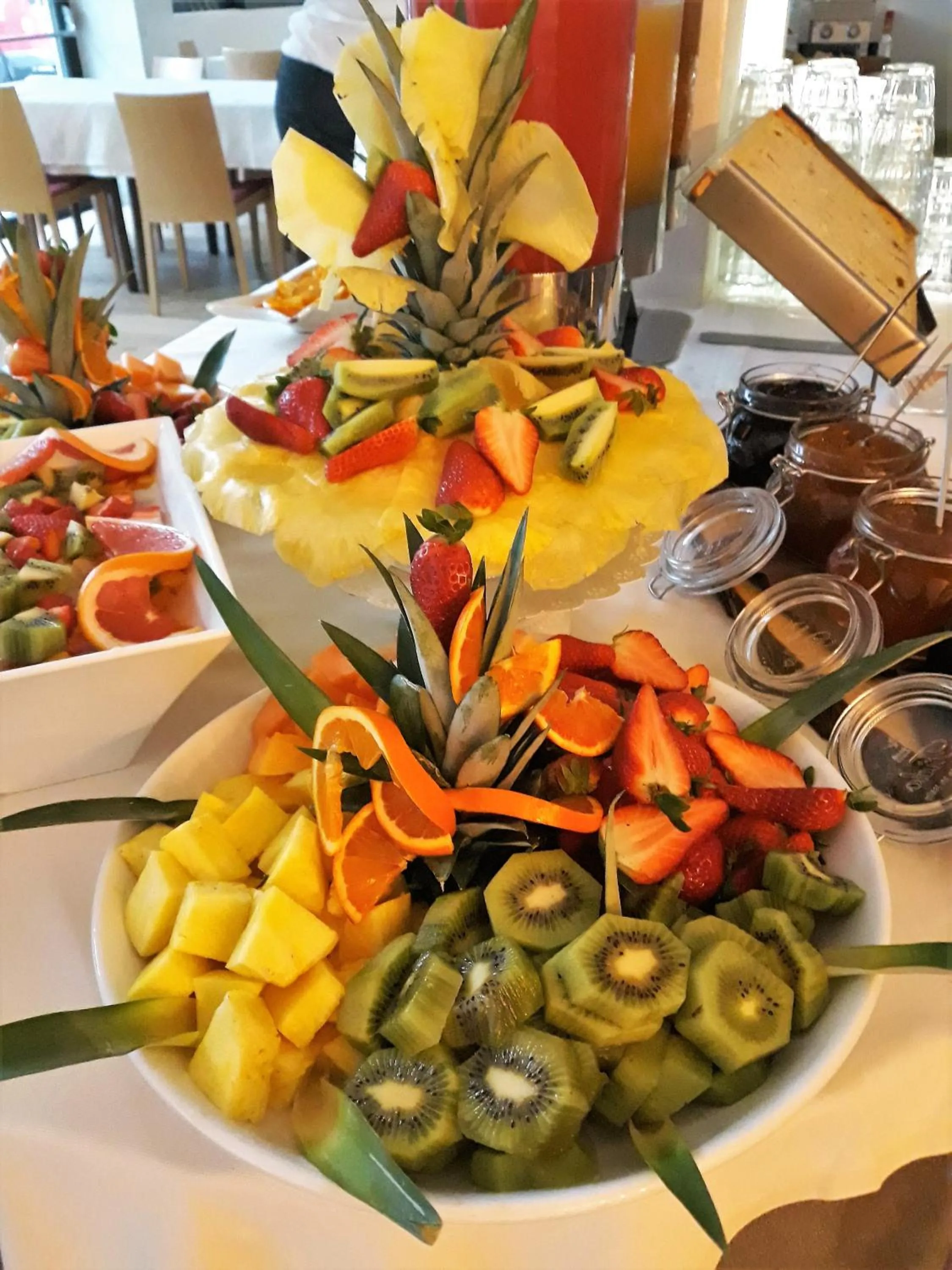 Food close-up in Hotel Adria