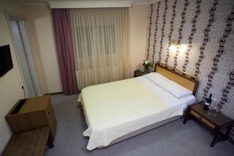 Photo of the whole room, Bed in Olympos Hotel