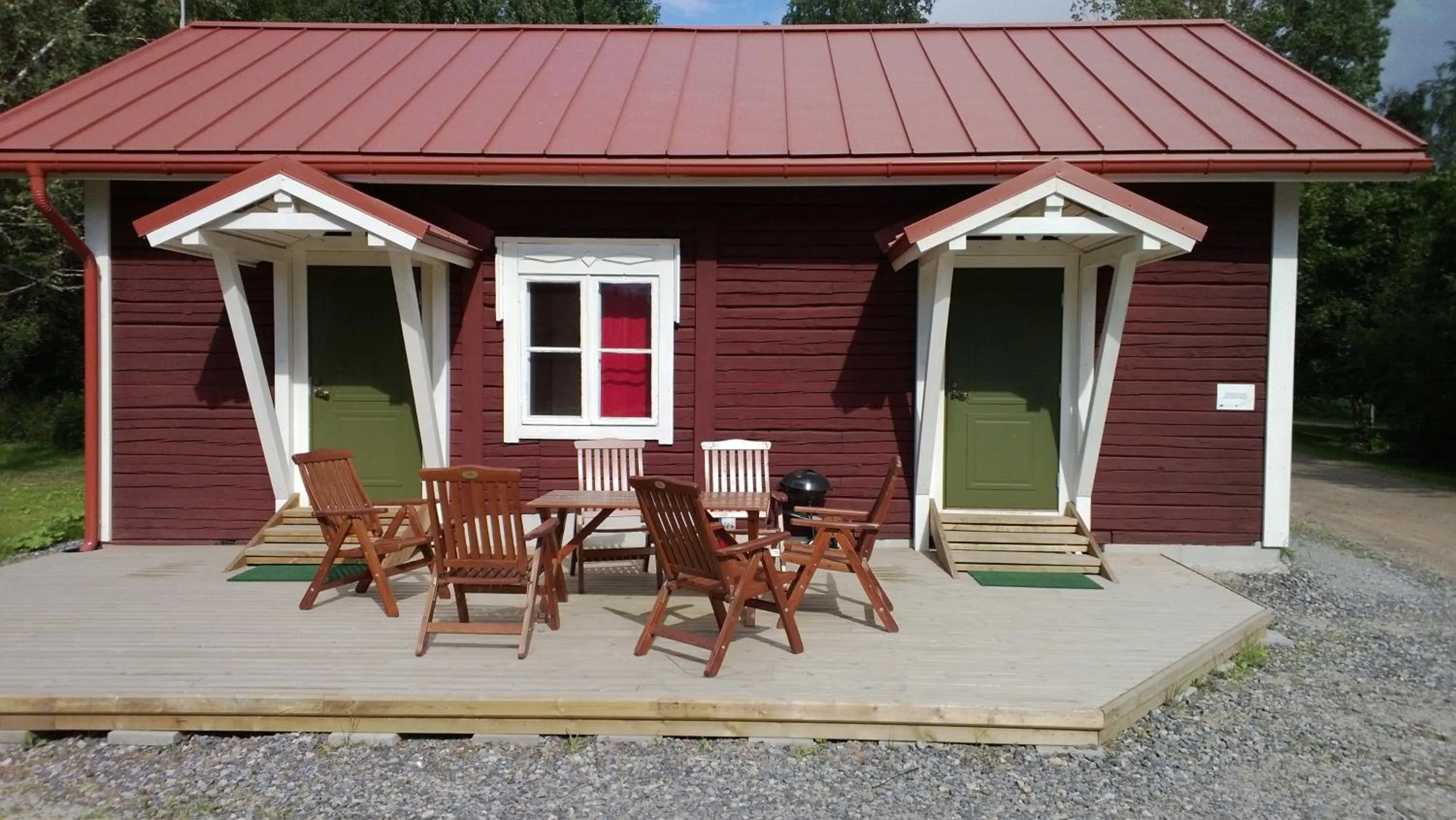 Balcony/Terrace in Löydön Kartano
