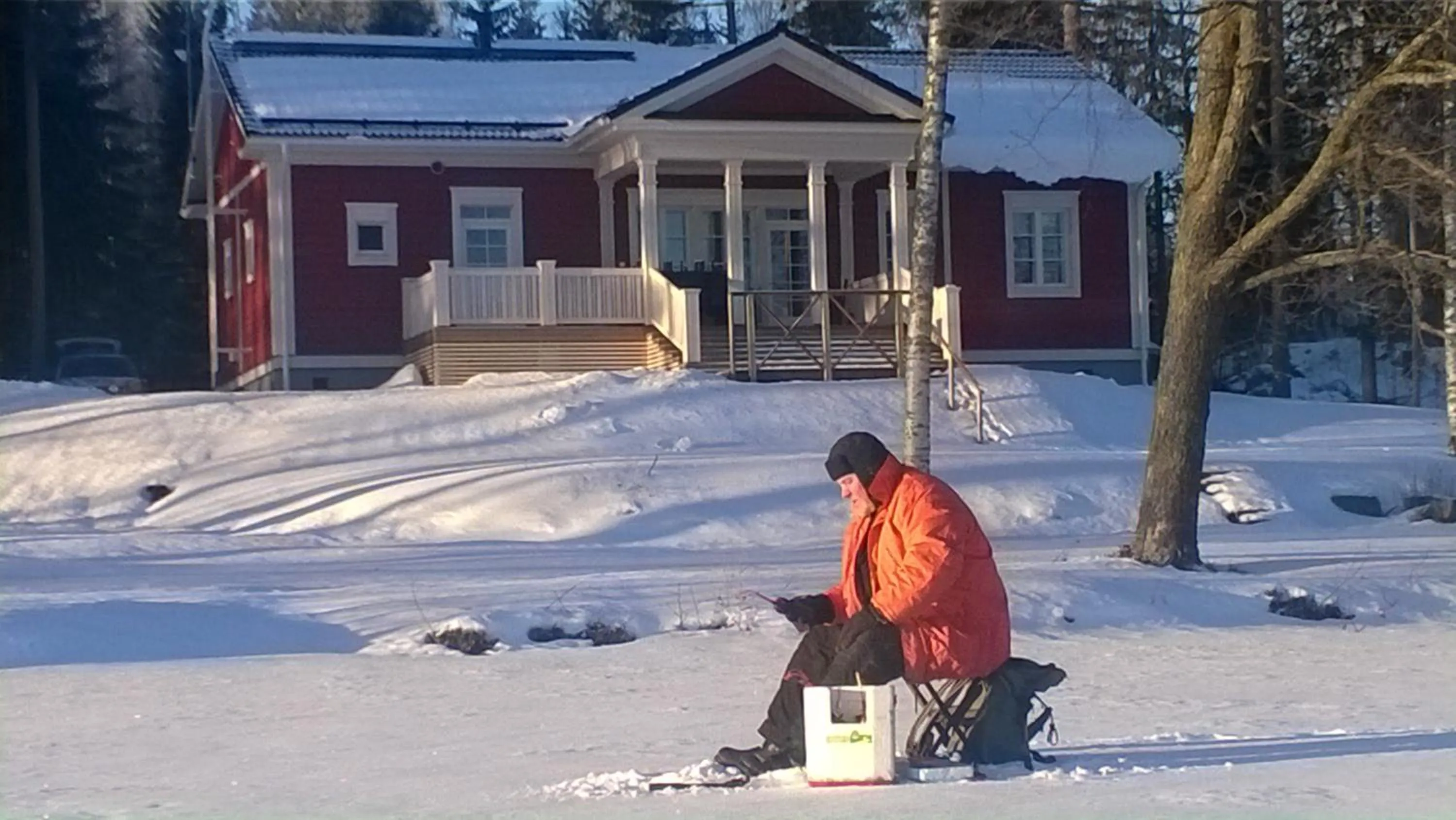 Fishing in Löydön Kartano