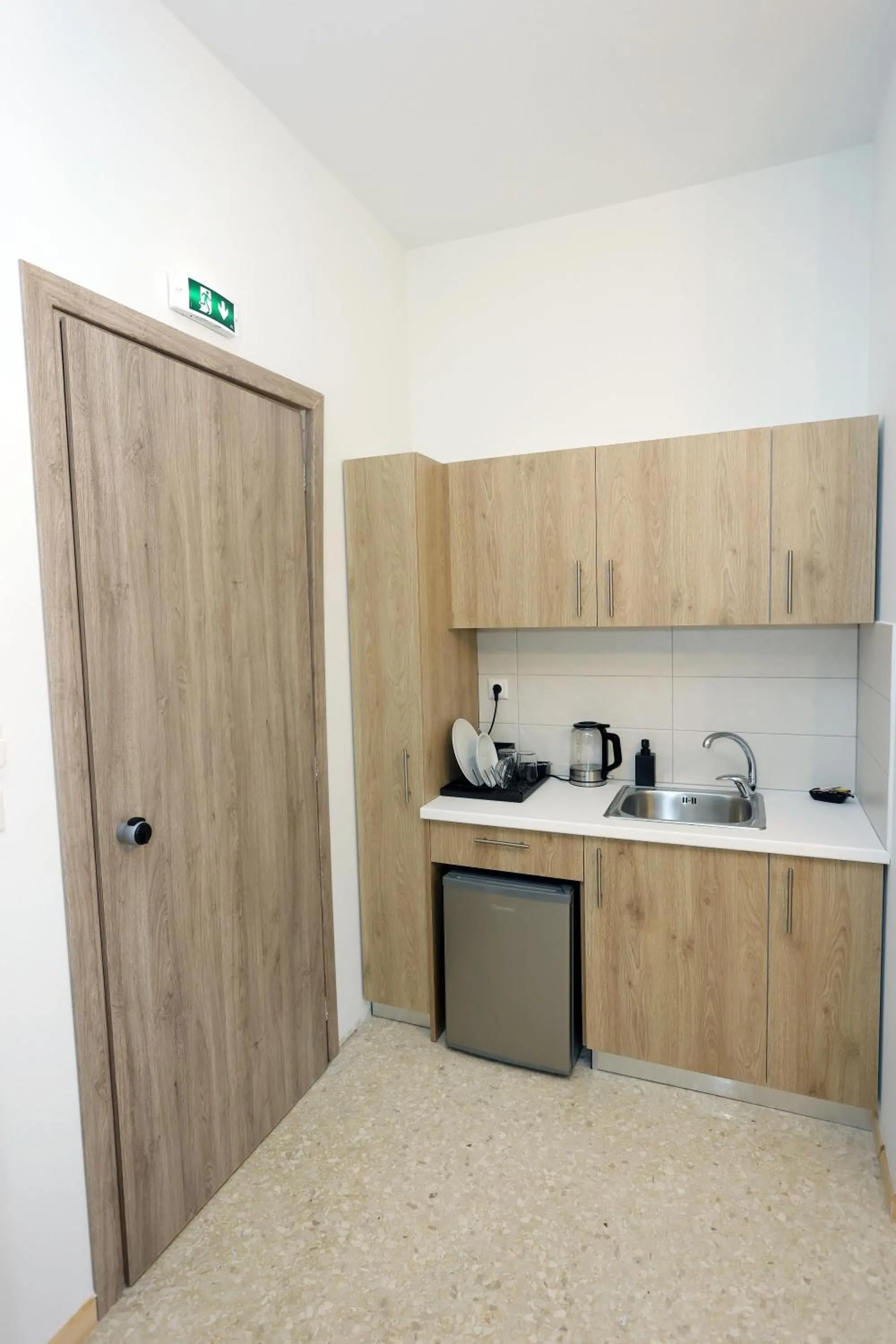 Kitchen or kitchenette in Old Town Hall Suites and Apartments