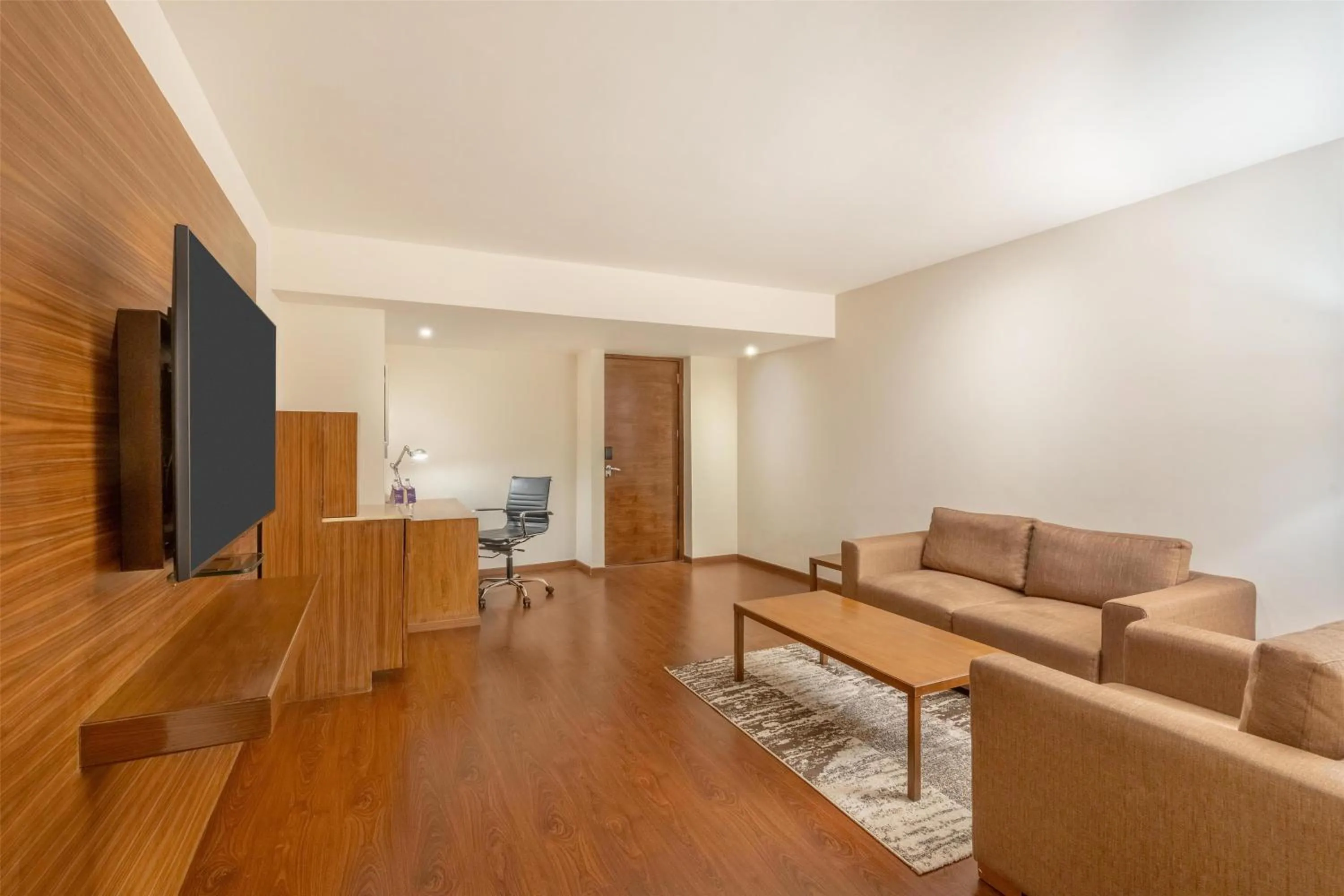 Photo of the whole room in Radisson Blu Plaza Hotel Hyderabad Banjara Hills