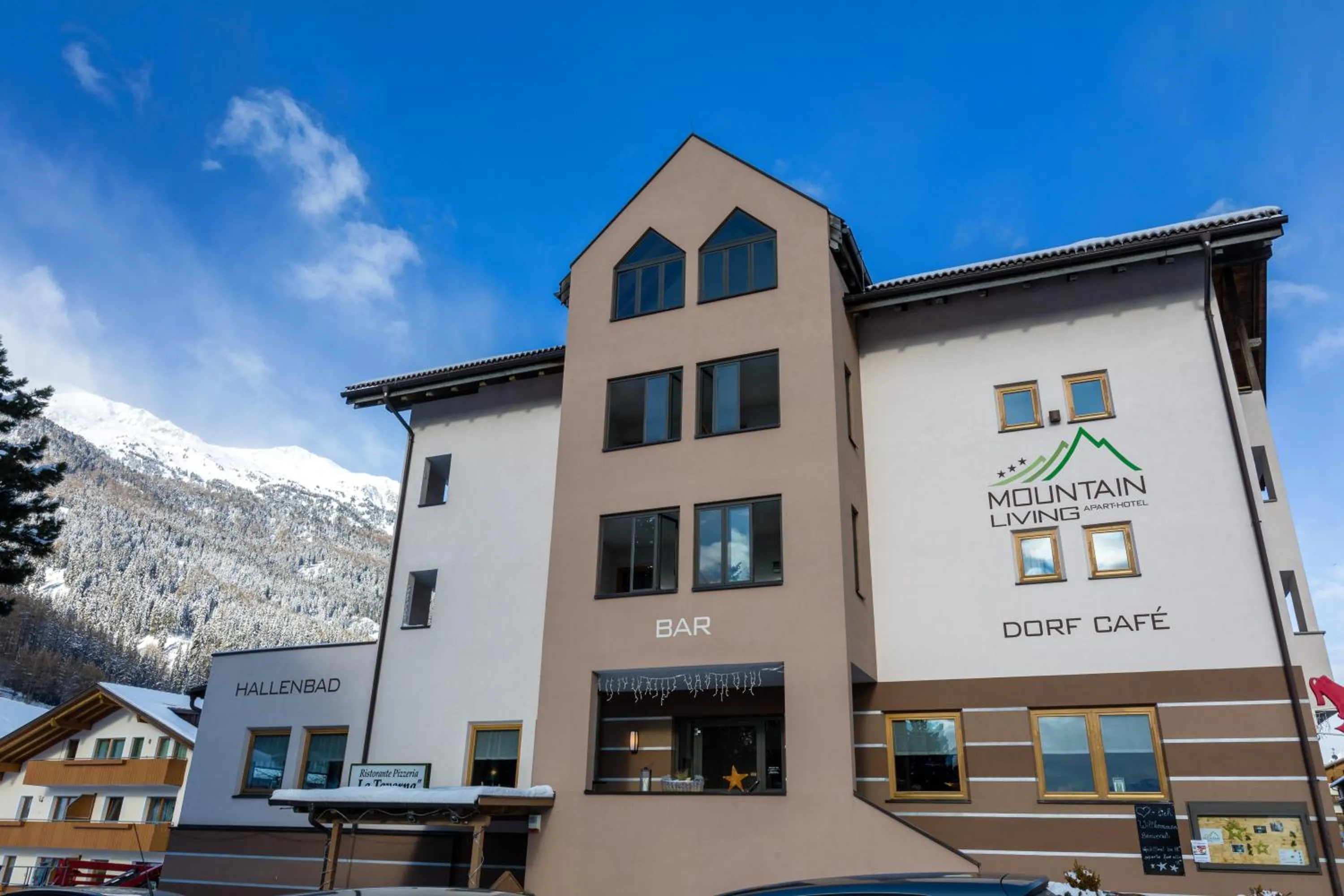 Property building in Mountain Living Apartments