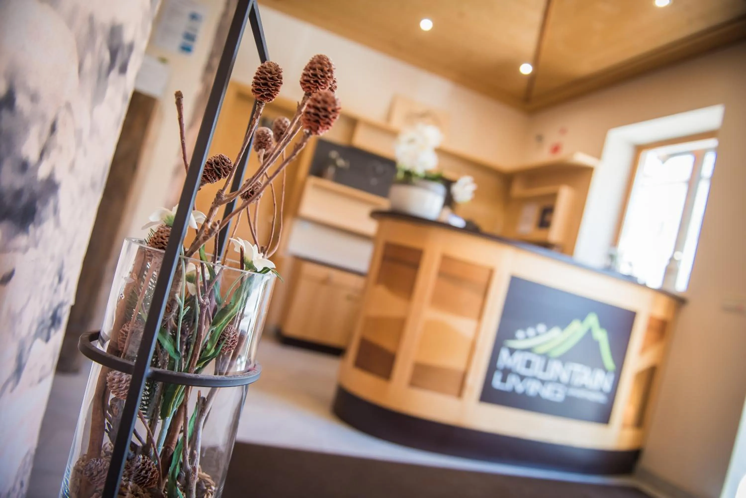 Lobby or reception in Mountain Living Apartments