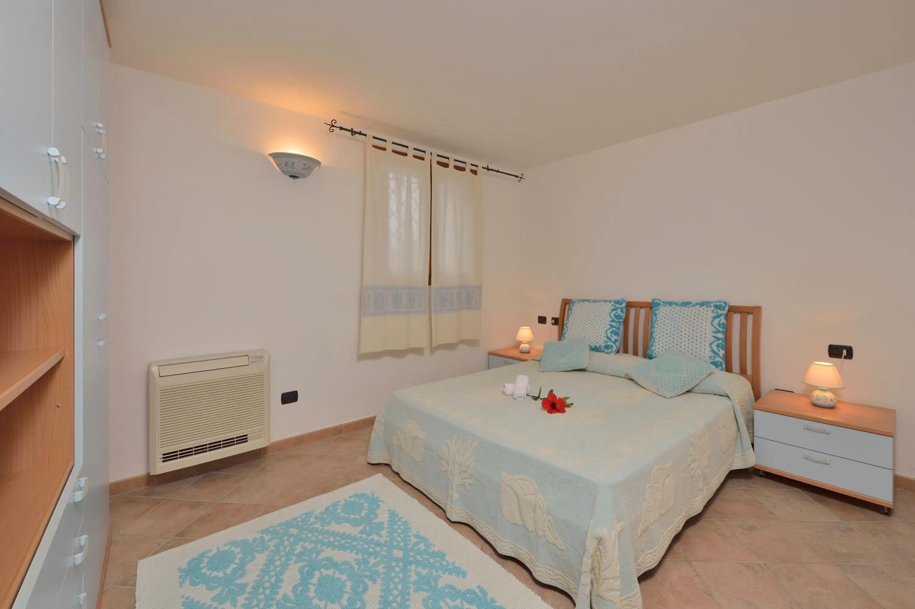 Bedroom, Bed in Villa Isuledda Beach