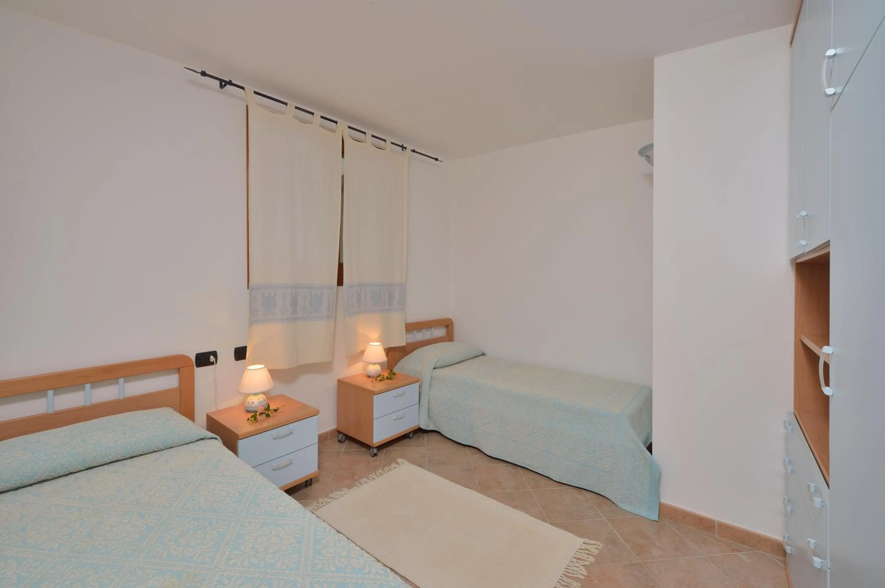 Bedroom, Bed in Villa Isuledda Beach