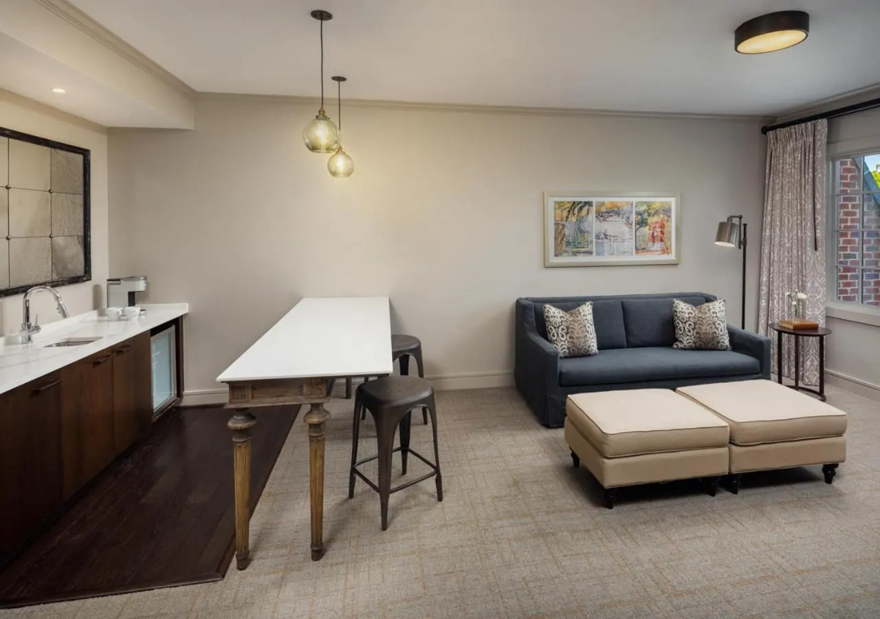 Seating area in The Inn at Patrick Square