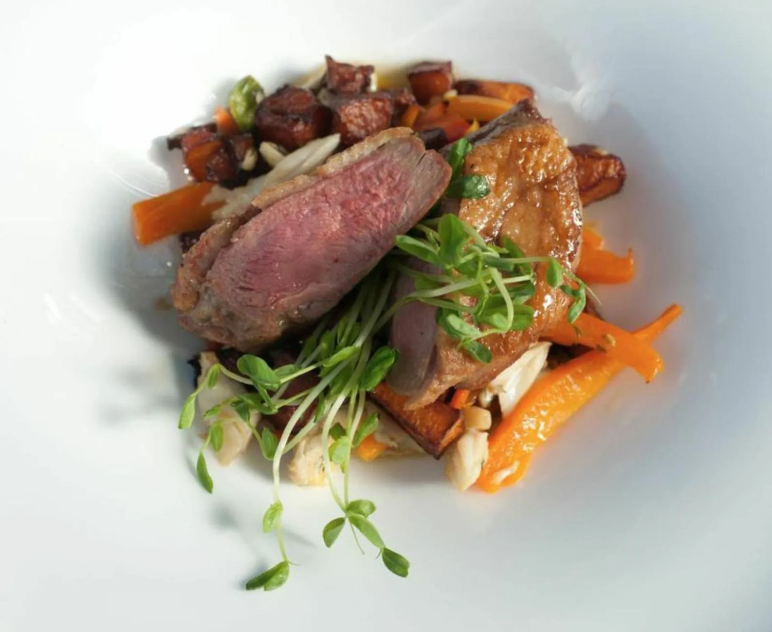 Food close-up in The Tidewater Inn