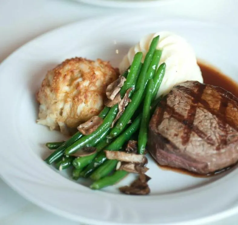 Food close-up in The Tidewater Inn