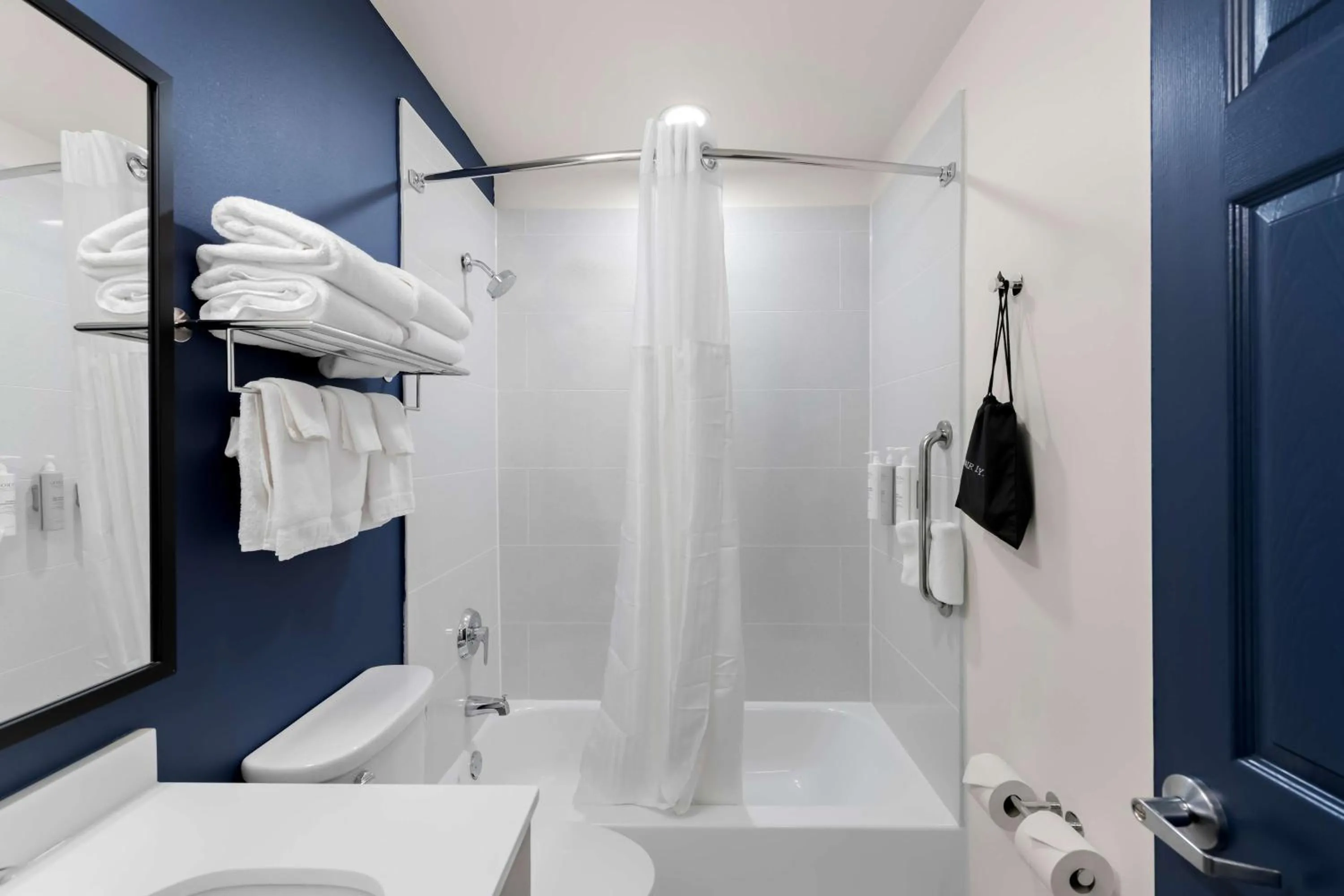 Bathroom in Spark by Hilton Norfolk