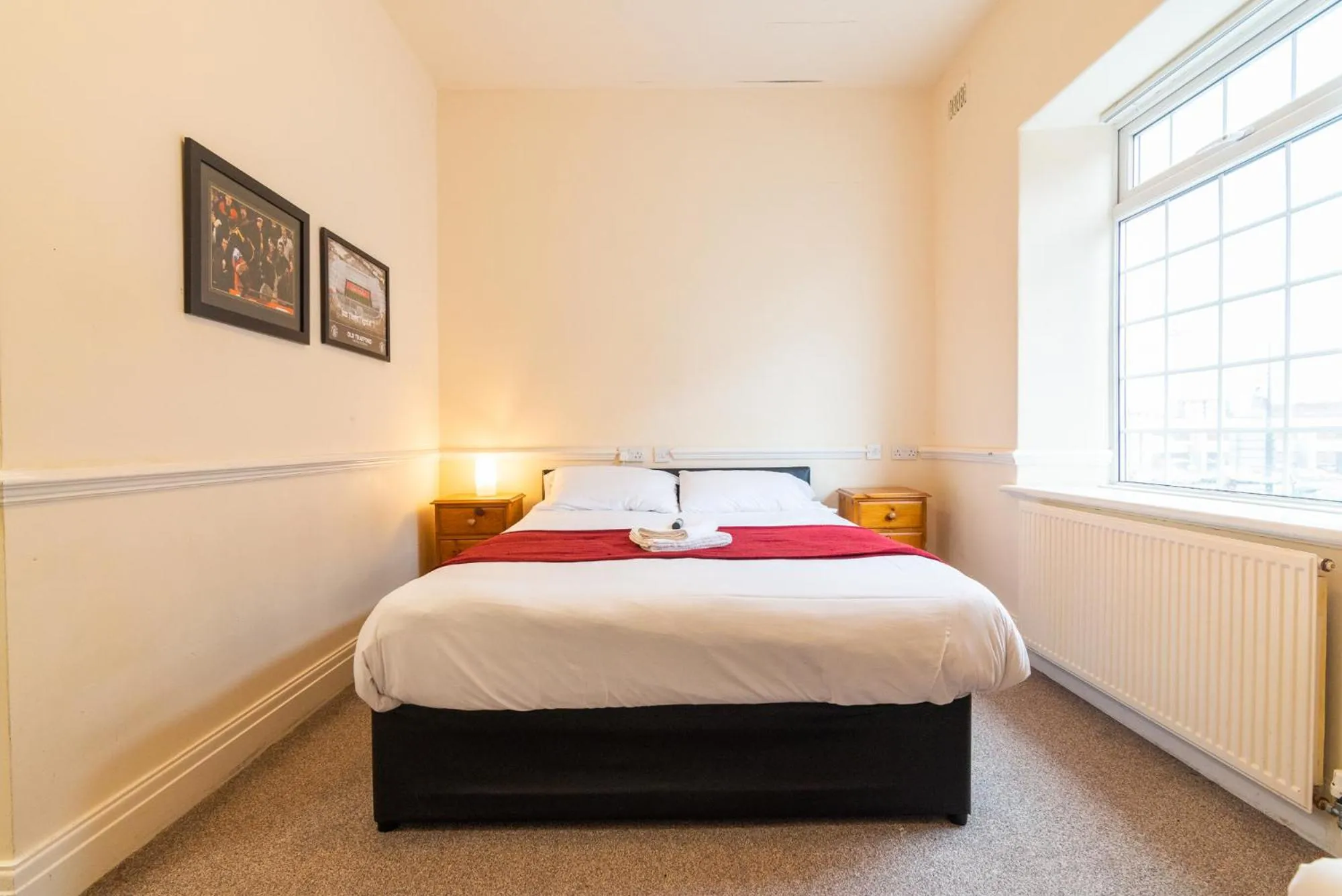 Bed in Old Trafford Stadium Hotel